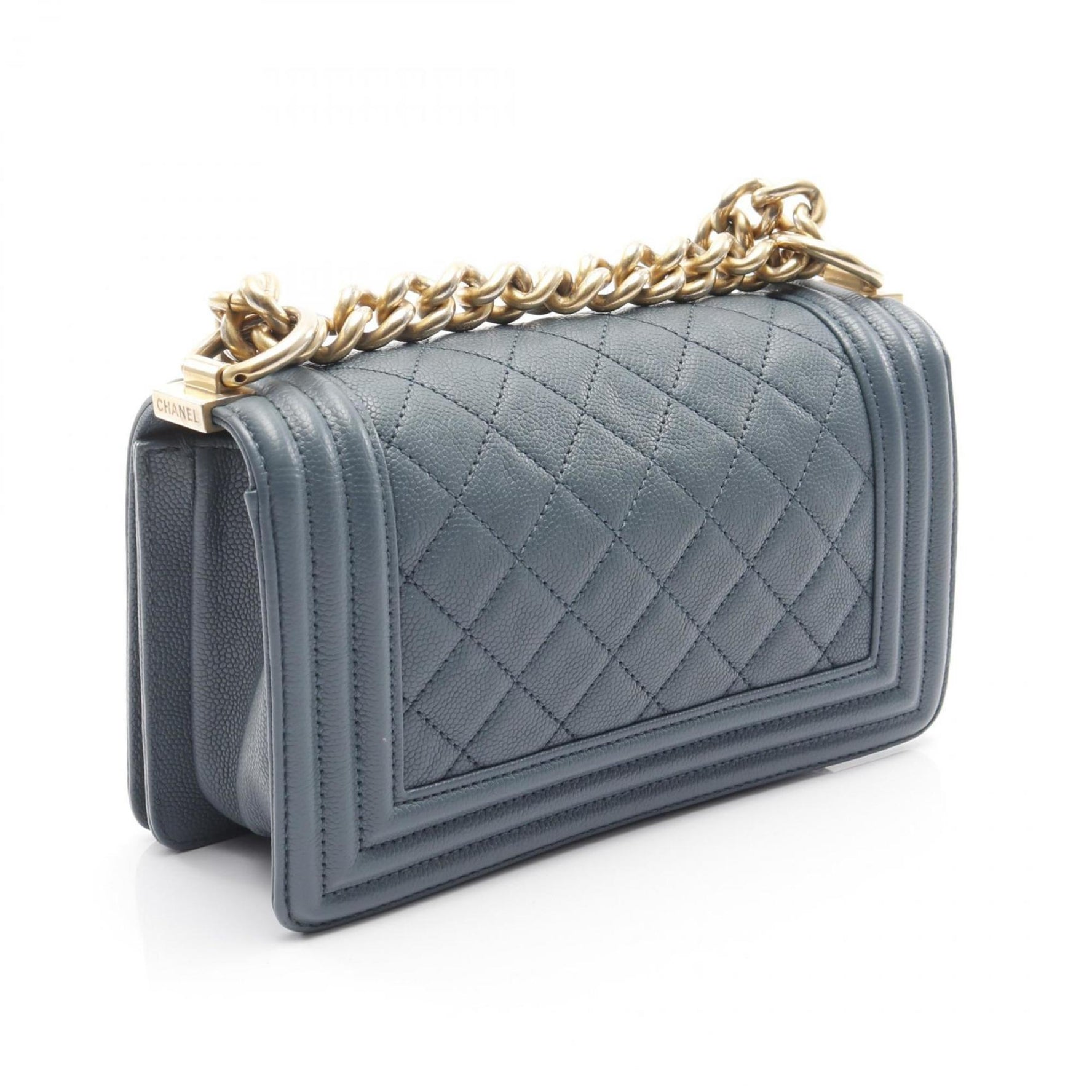 CHANEL Boy Small Shoulder Bag, Calfskin Leather