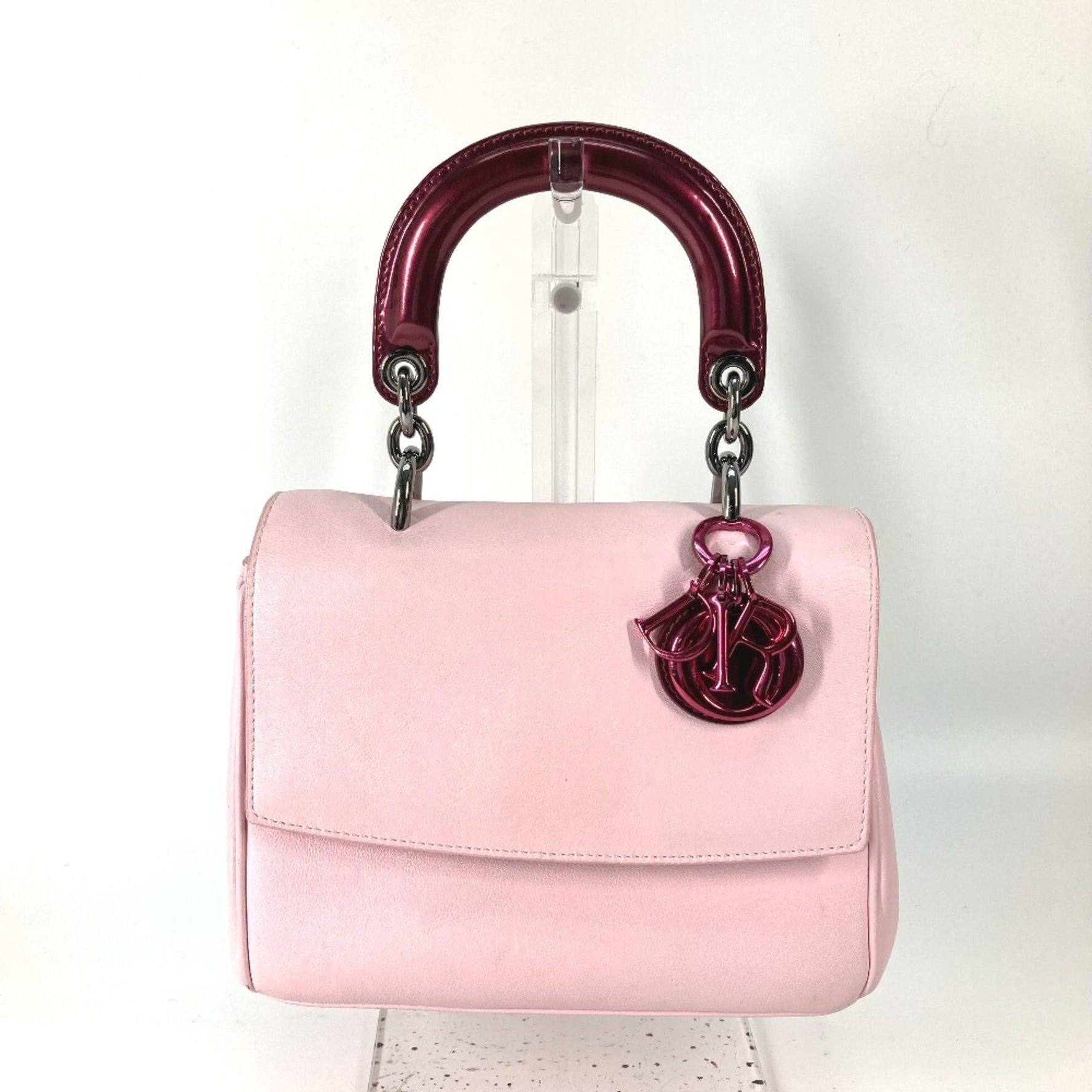 Christian Dior Bag Shoulder Bag Crossbody Hand Bag Metallic