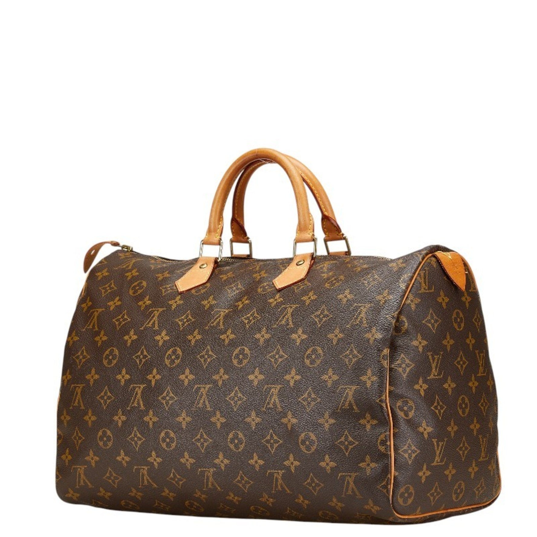 Louis Vuitton Epi Speedy 40 Boston Bag Noir Black Leather Women's LOUIS VUITTON