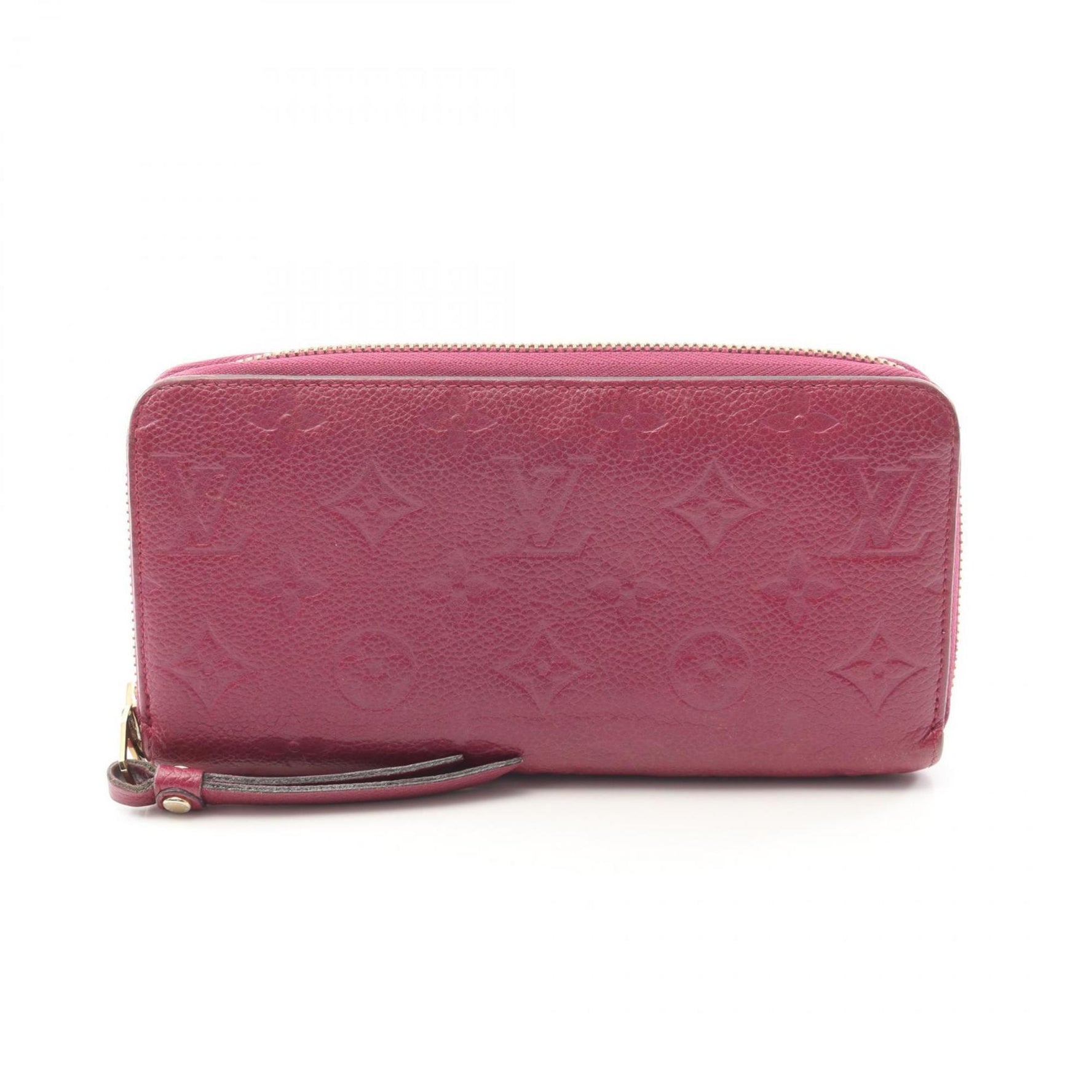 Louis Vuitton Zippy Wallet Round Long Leather Monogram Empreinte