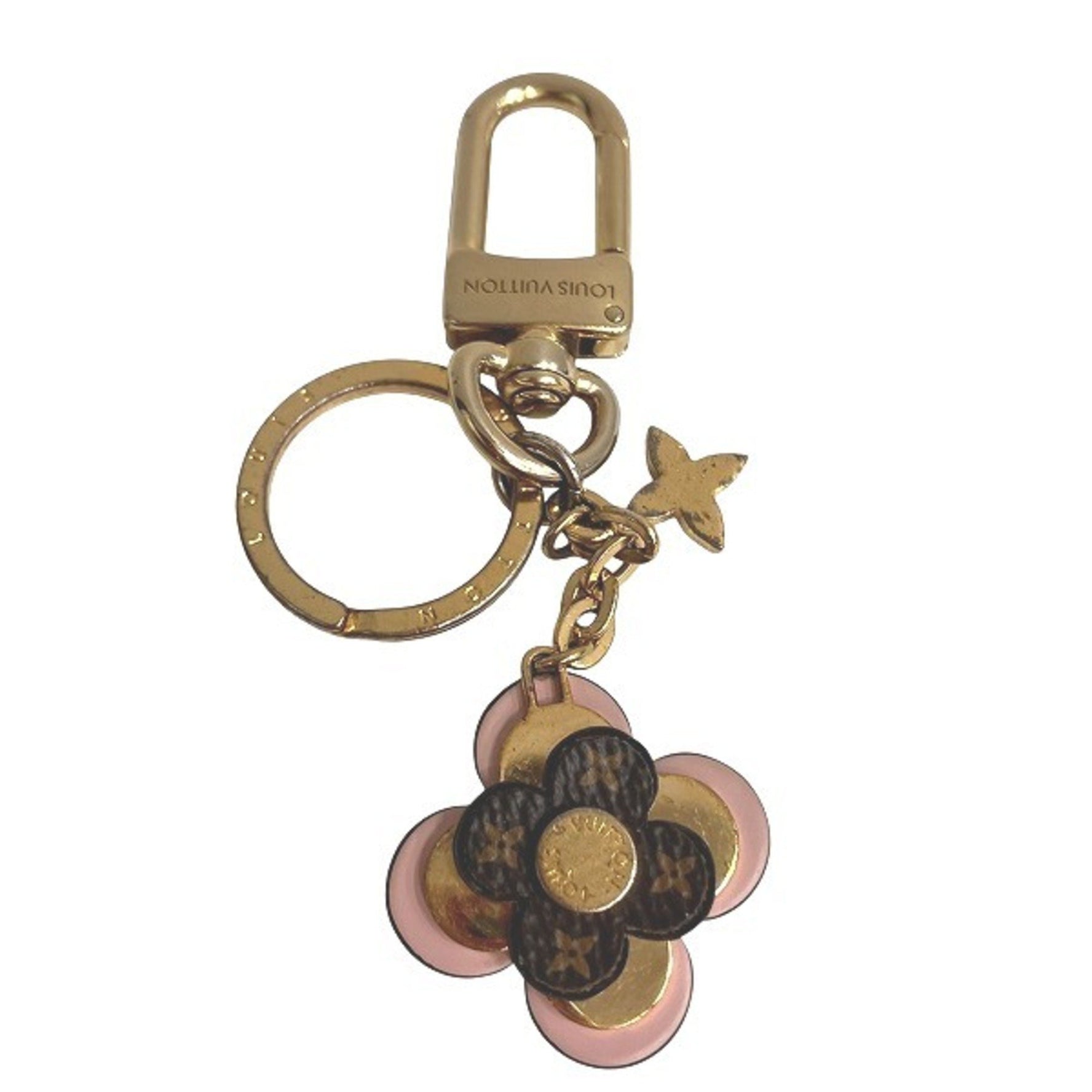 Louis Vuitton Porte Clés Blooming Flower BB Bag Charm Key Ring Keychain