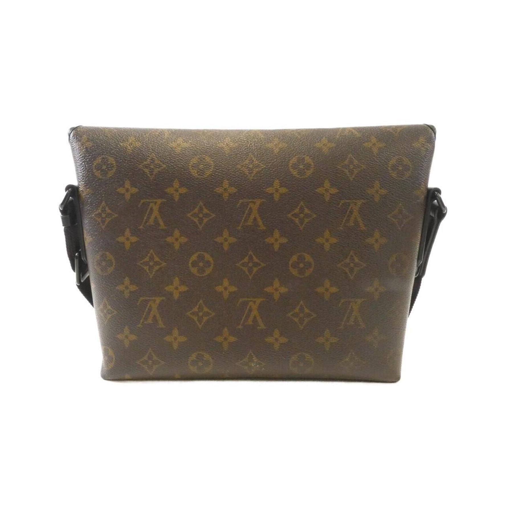 Louis Vuitton Monogram Macassar Magnetic Messenger Shoulder Bag