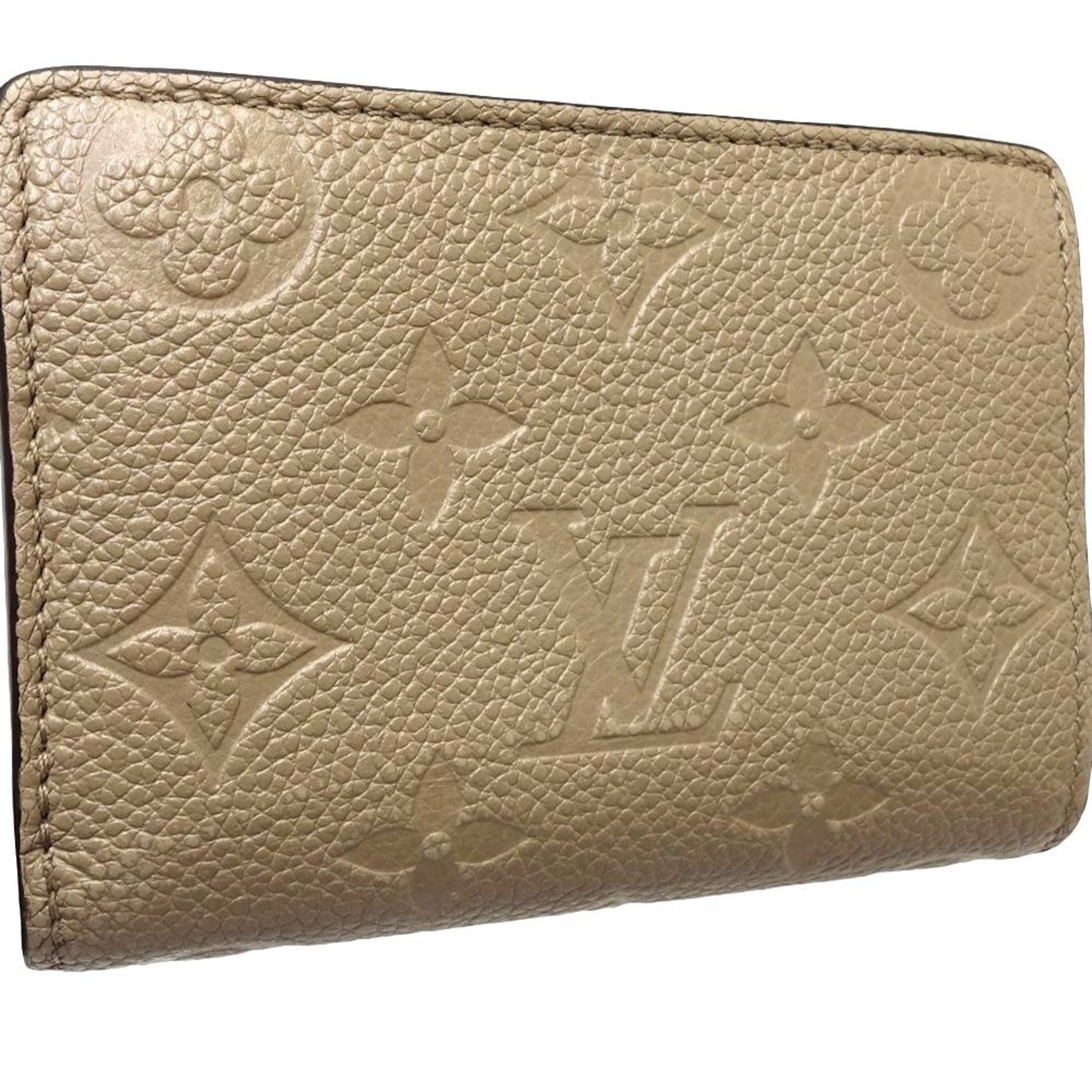 LOUIS VUITTON Louis Vuitton Bi-fold Wallet M80152 Portefeuille K Monogram Empreinte Tourtellete
