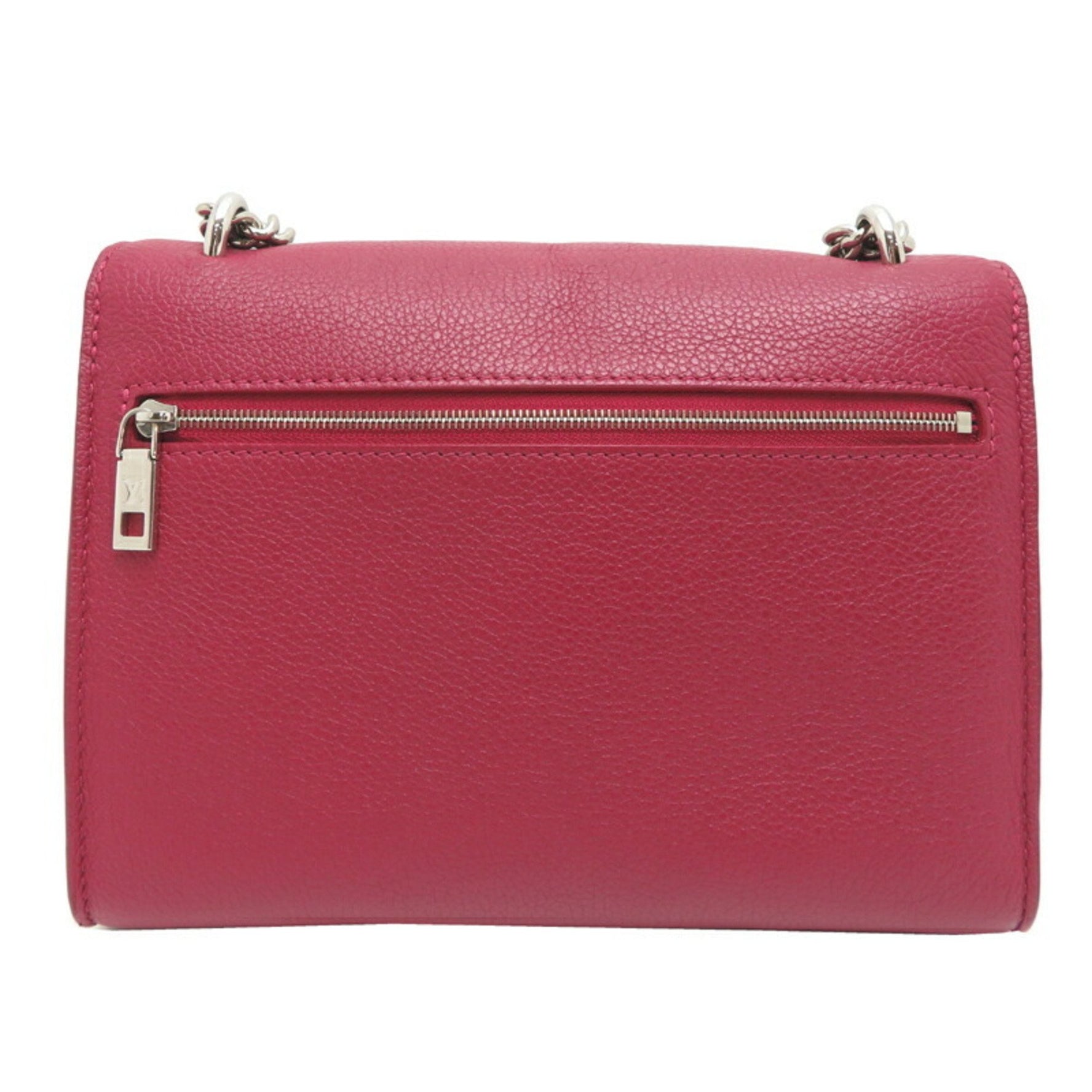 Louis Vuitton My Lock Me BB Shoulder Bag Leather Bordeaux