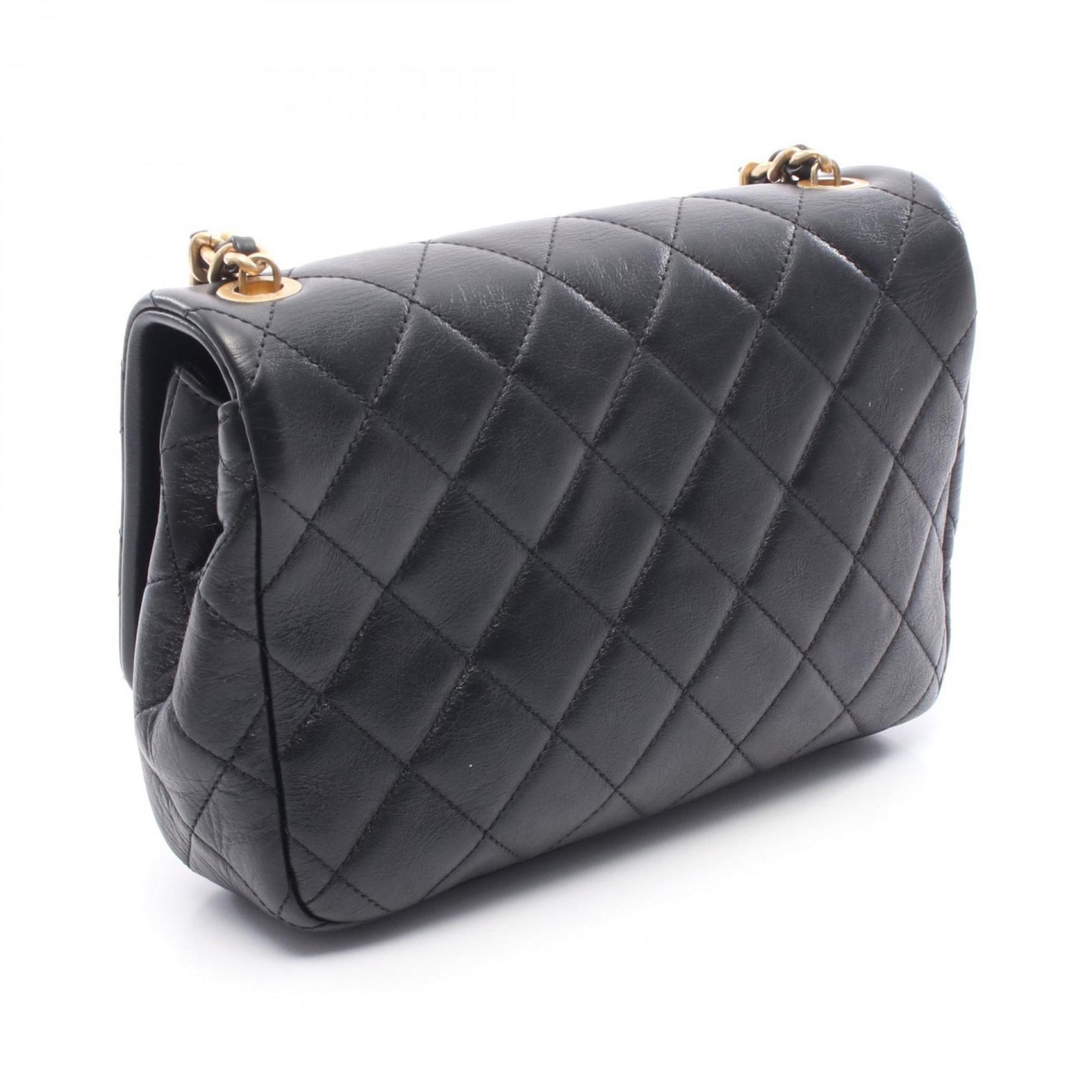 CHANEL Matelasse Shoulder Bag, Leather