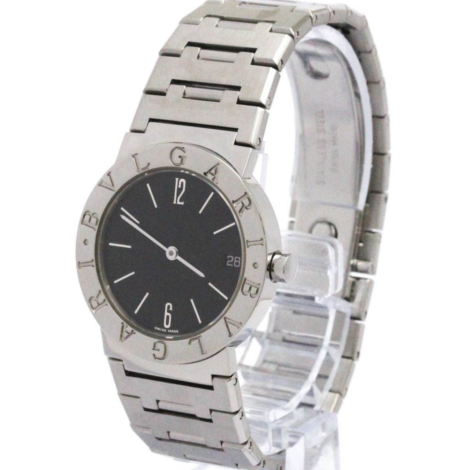 BVLGARI Steel Quartz Watch Polished