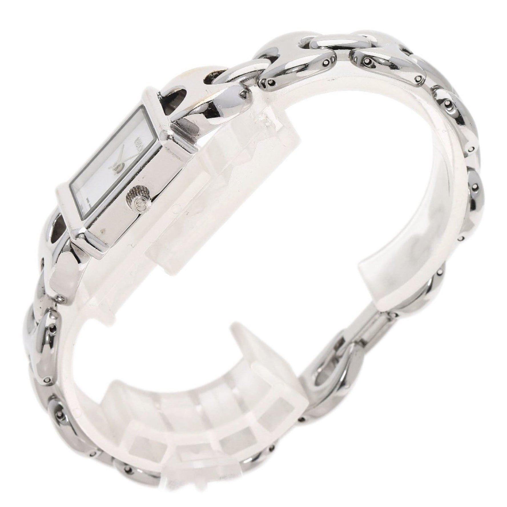 Gucci 1800L Square Face Watch Stainless Steel SS Ladies GUCCI