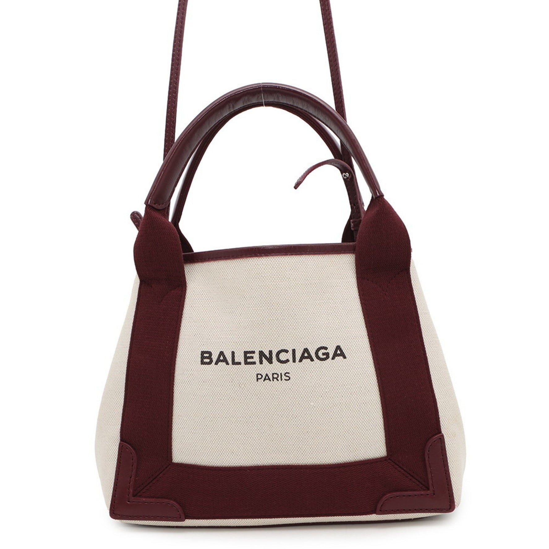 Balenciaga Handbag Navy Cabas XS BALENCIAGA 2-way Shoulder Bag