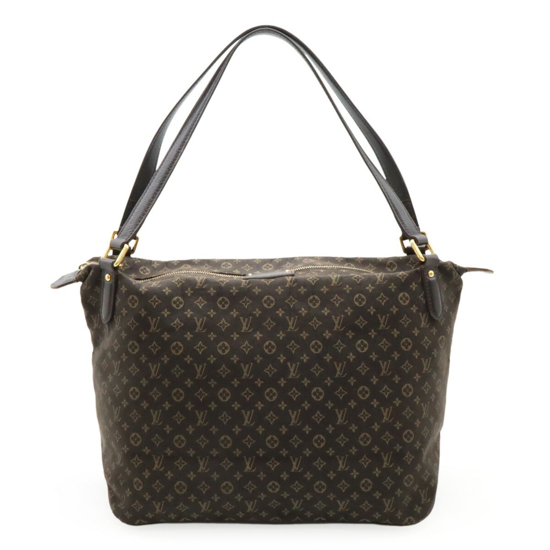 Louis Vuitton Monogram Idylle Ballade MM Tote Bag Shoulder Fuzan Brown Dark