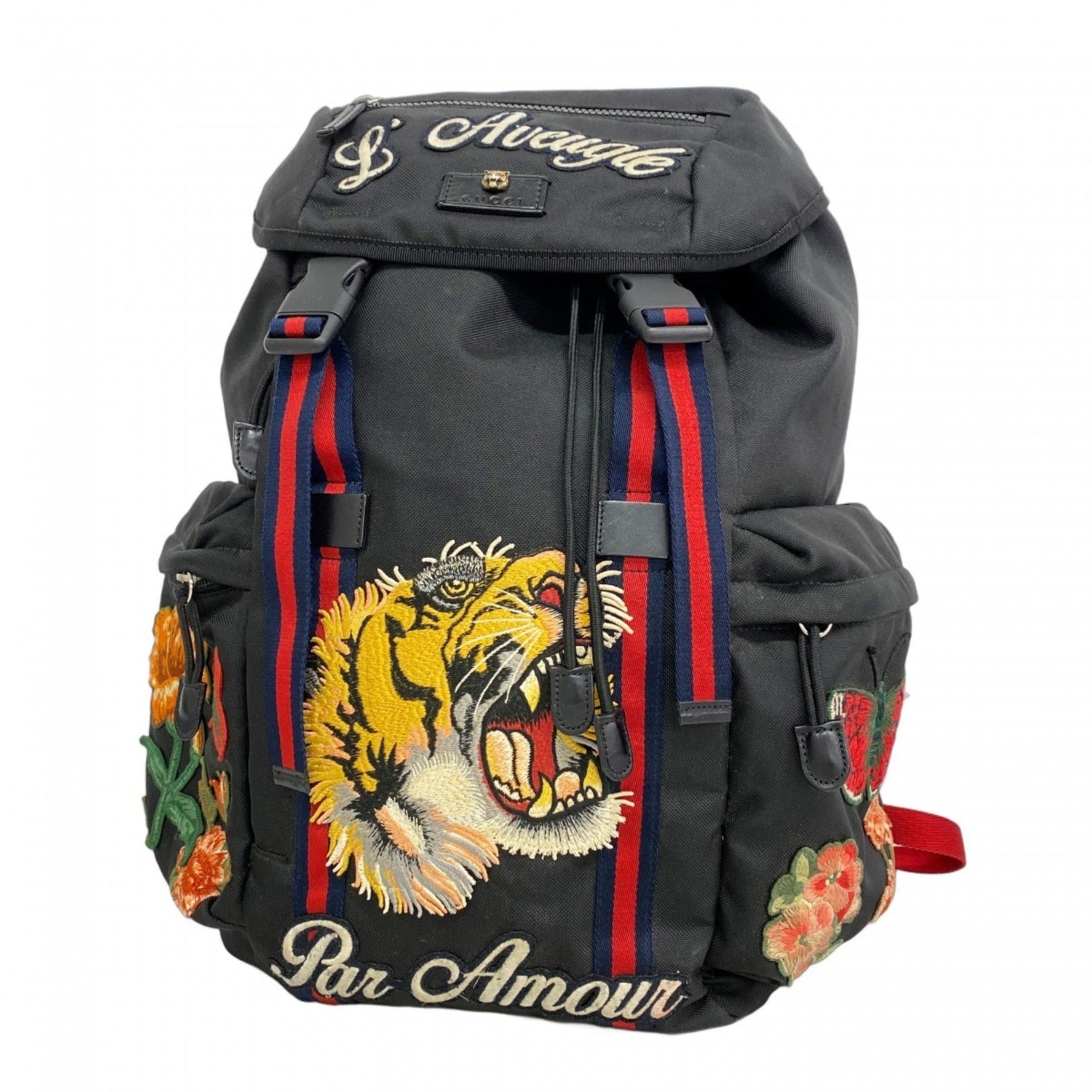 Gucci Backpack/Daypack Sherry Line Nylon