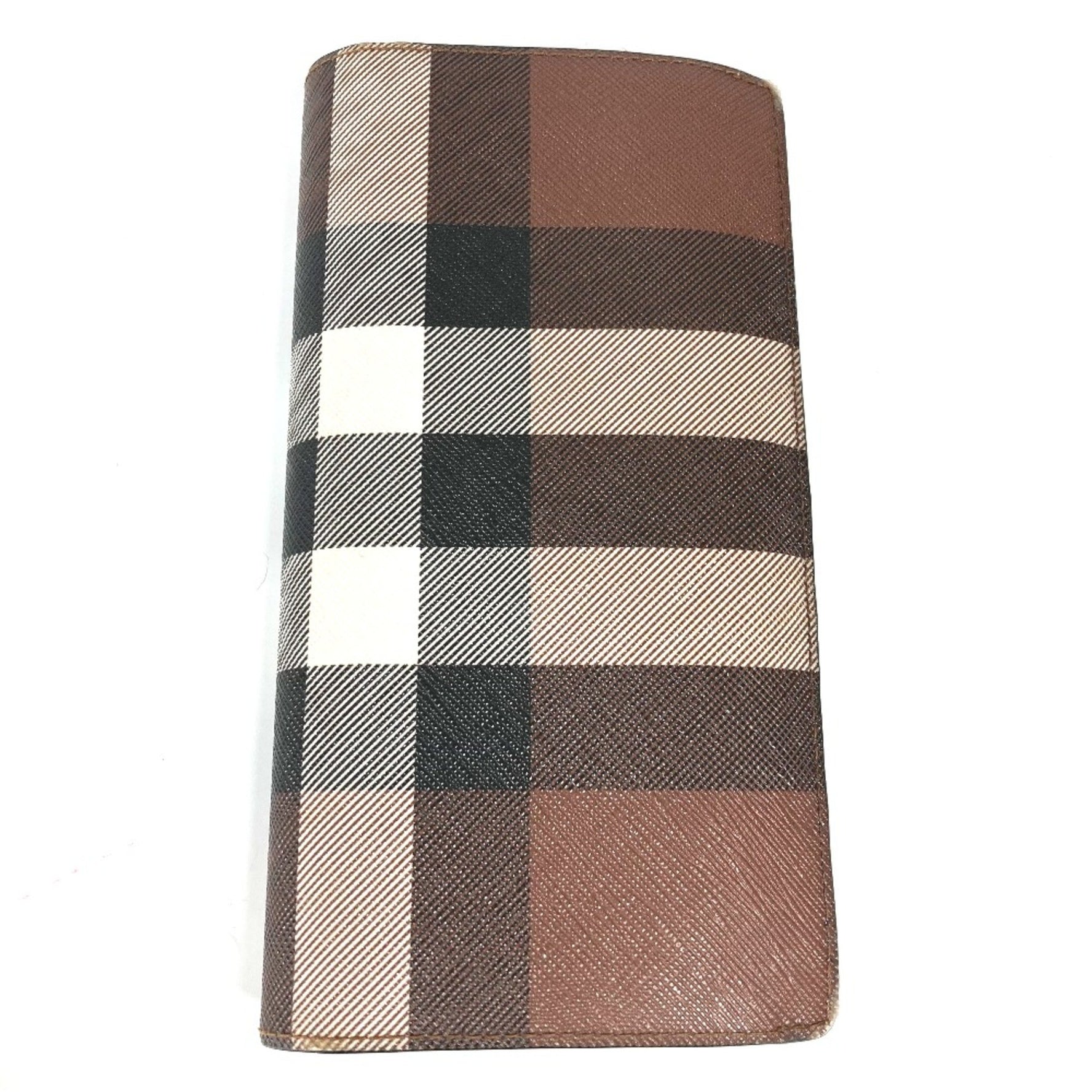 Burberry Long wallet Bifold Long Wallet Dark birch Brown Brown