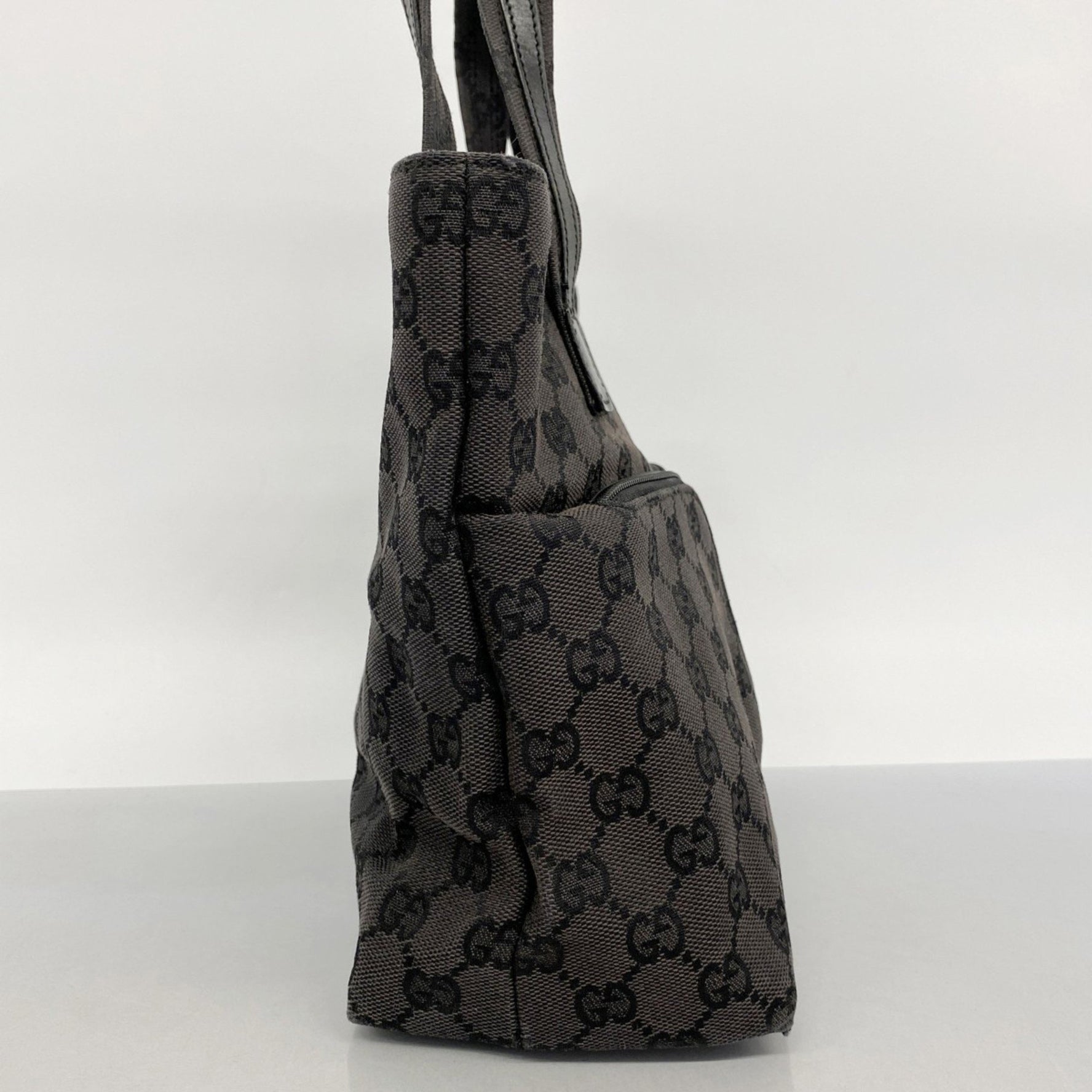 Gucci GG Canvas 002 1080 Handbag, Black, Women's