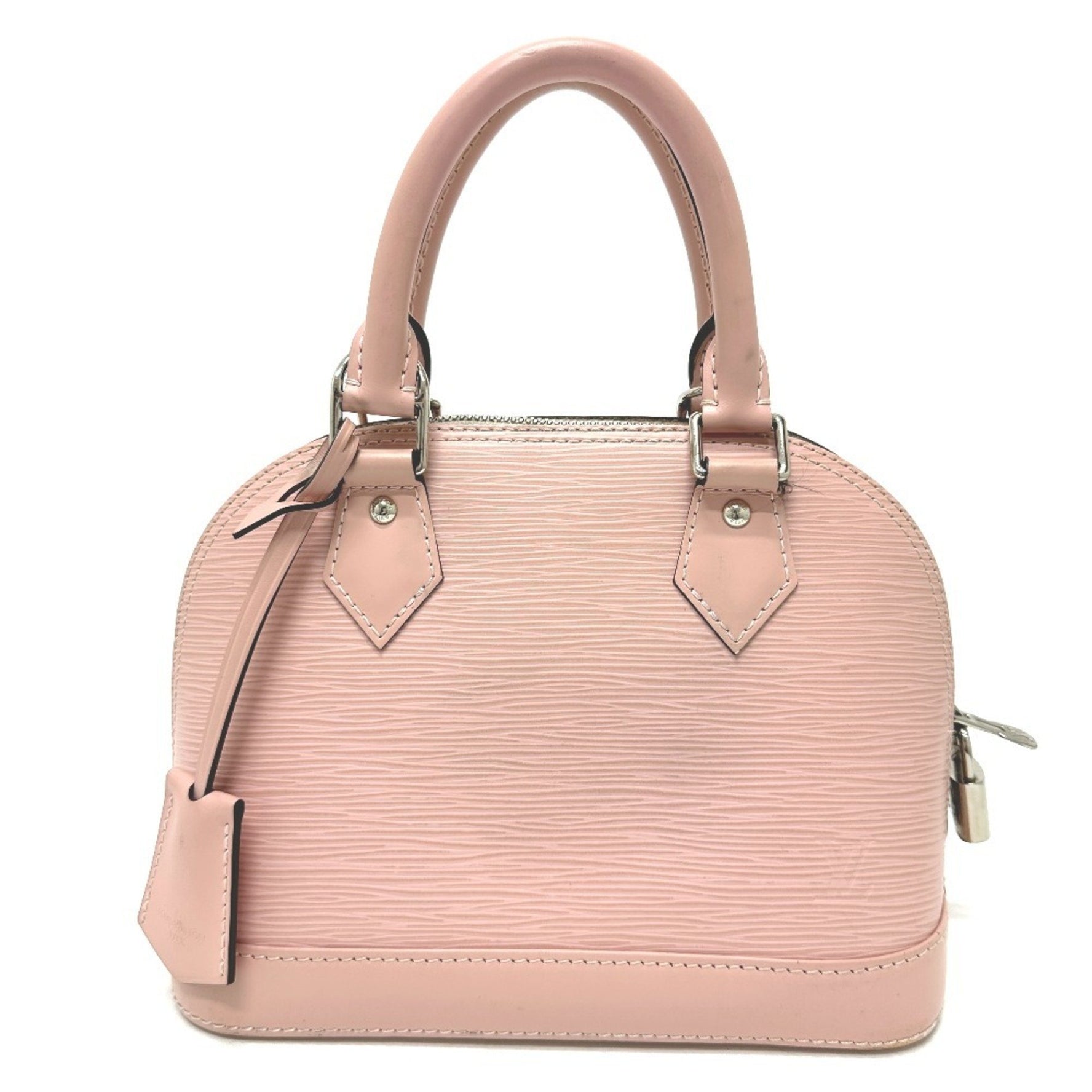 LOUIS VUITTON M41327 Alma BB Shoulder Bag/Handbag in Epi Electric Leather, Rose Ballerine Pink