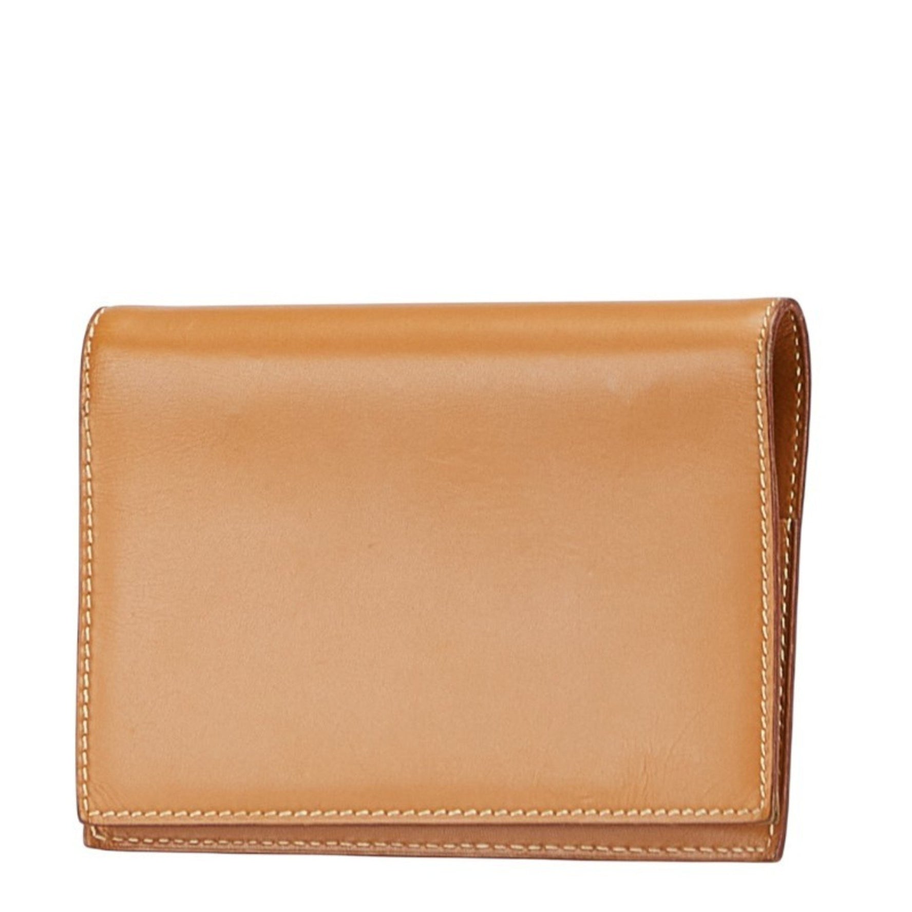 Hermes Hermès Agenda GM Planner Cover in Gold and Brown Box Calf Leather