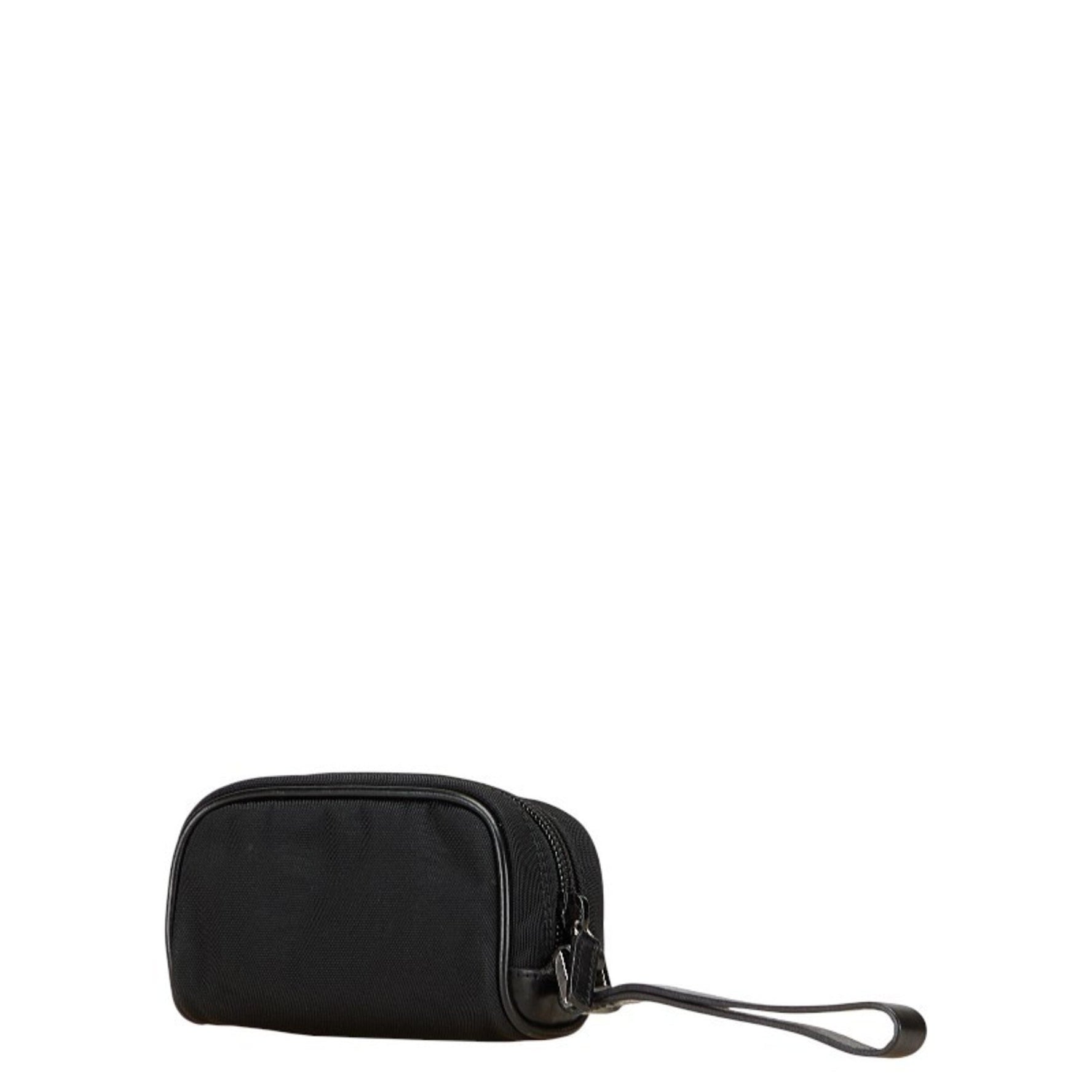 Gucci Logo Pouch 039 1056 Nylon Leather