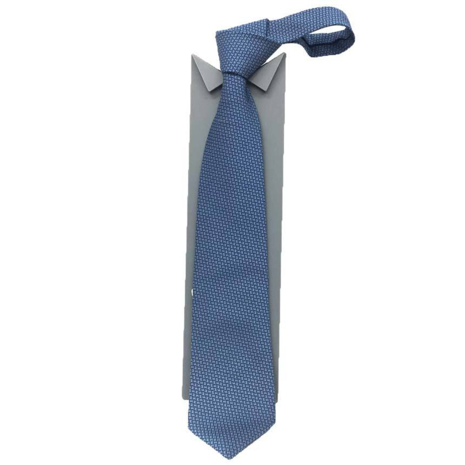 Hermes HERMES Tie H Pattern 758912T-02 Navy MARINE/BLEU Unused Men's