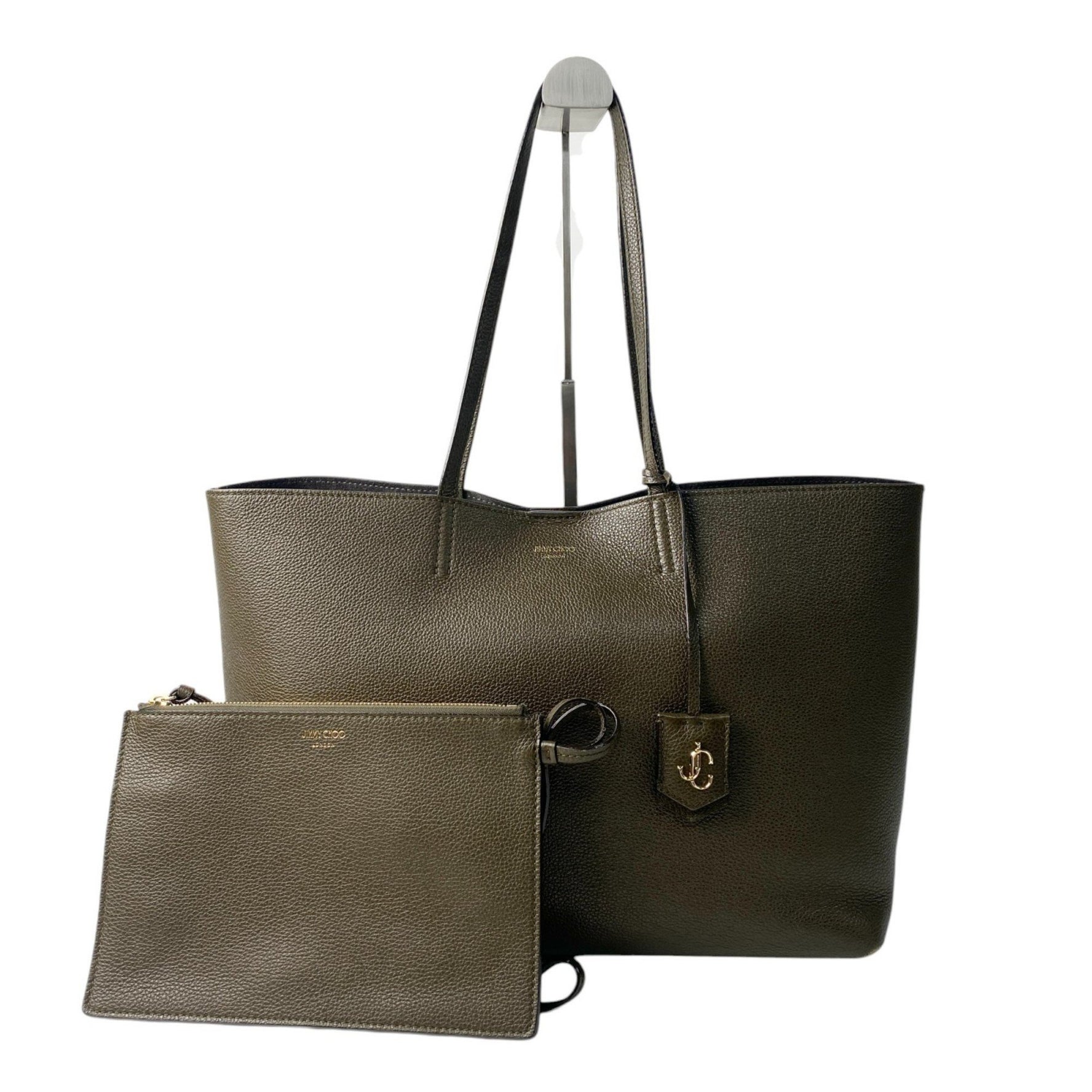 JIMMY CHOO Leather Tote Bag, Shoulder Bag