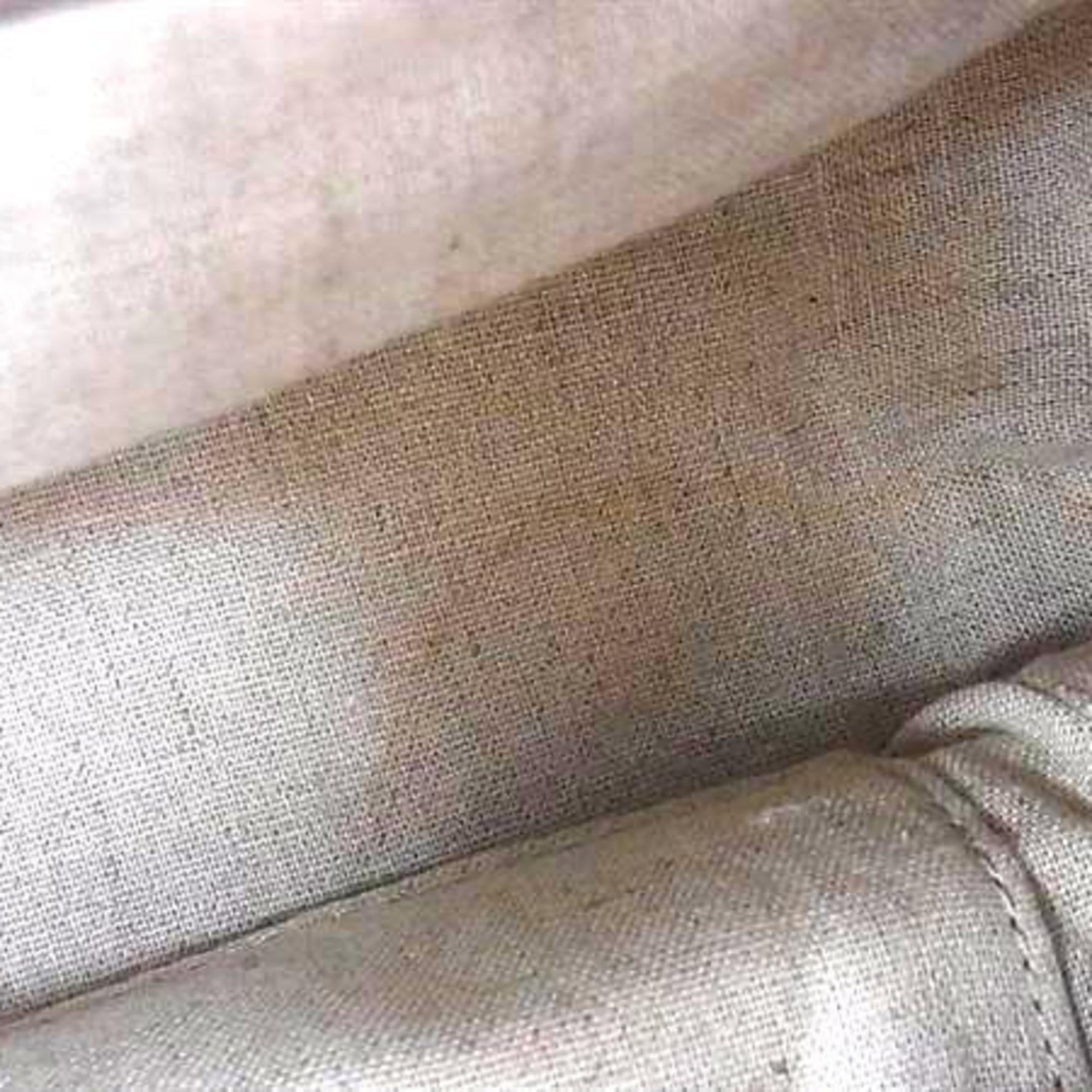 TORY BURCH Half Moon Handbag in Greige Leather