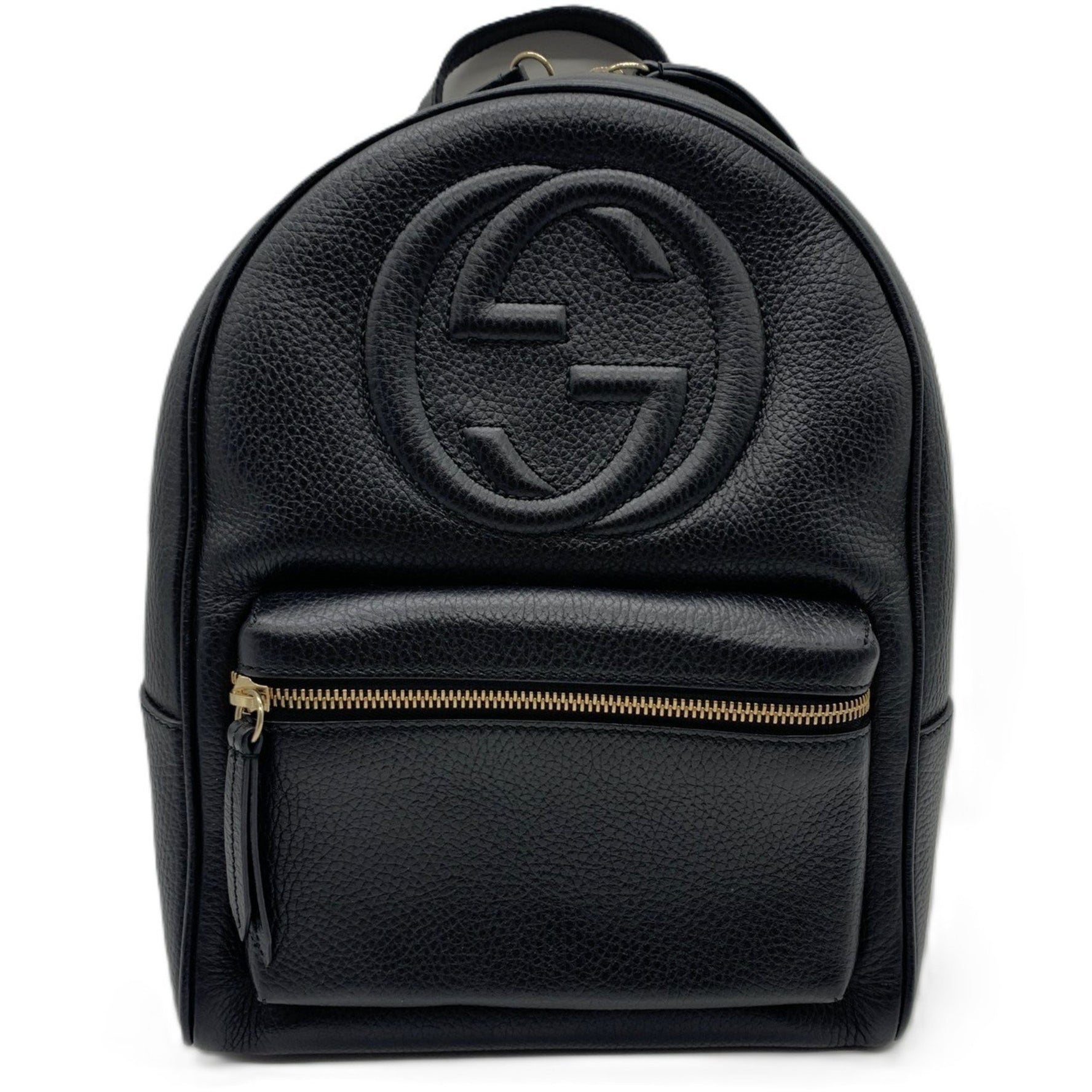 Gucci Soho Interlocking G Backpack Leather
