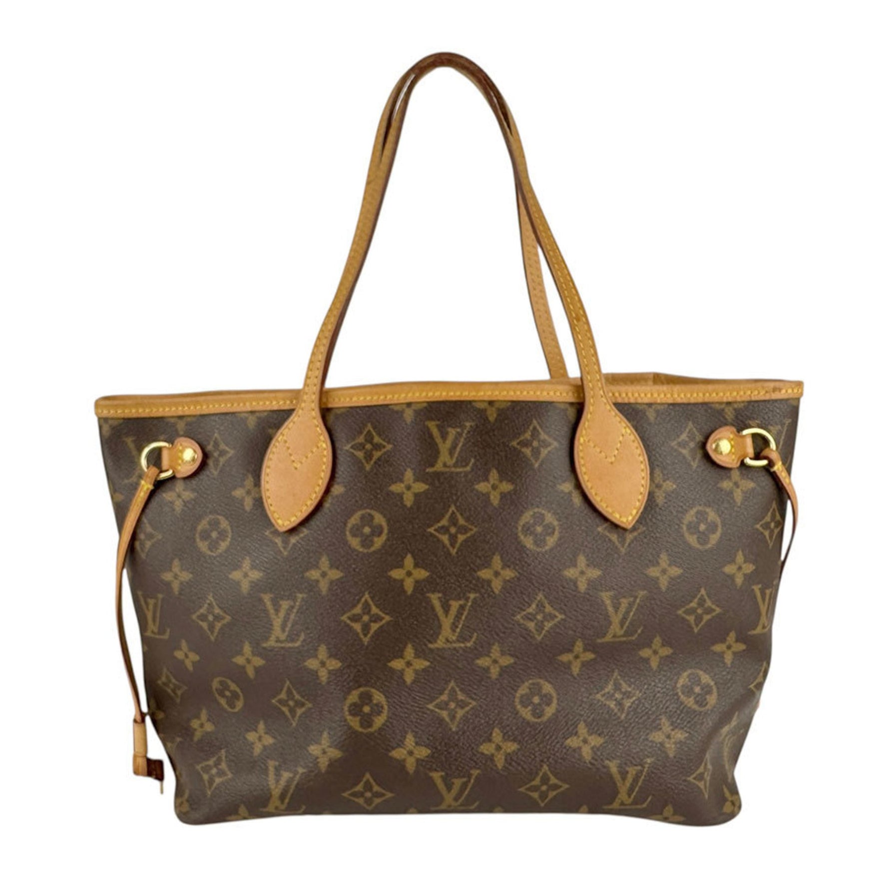 Louis Vuitton Neverfull PM Monogram Canvas Handbag, Brown, Women's, M40155 z6377