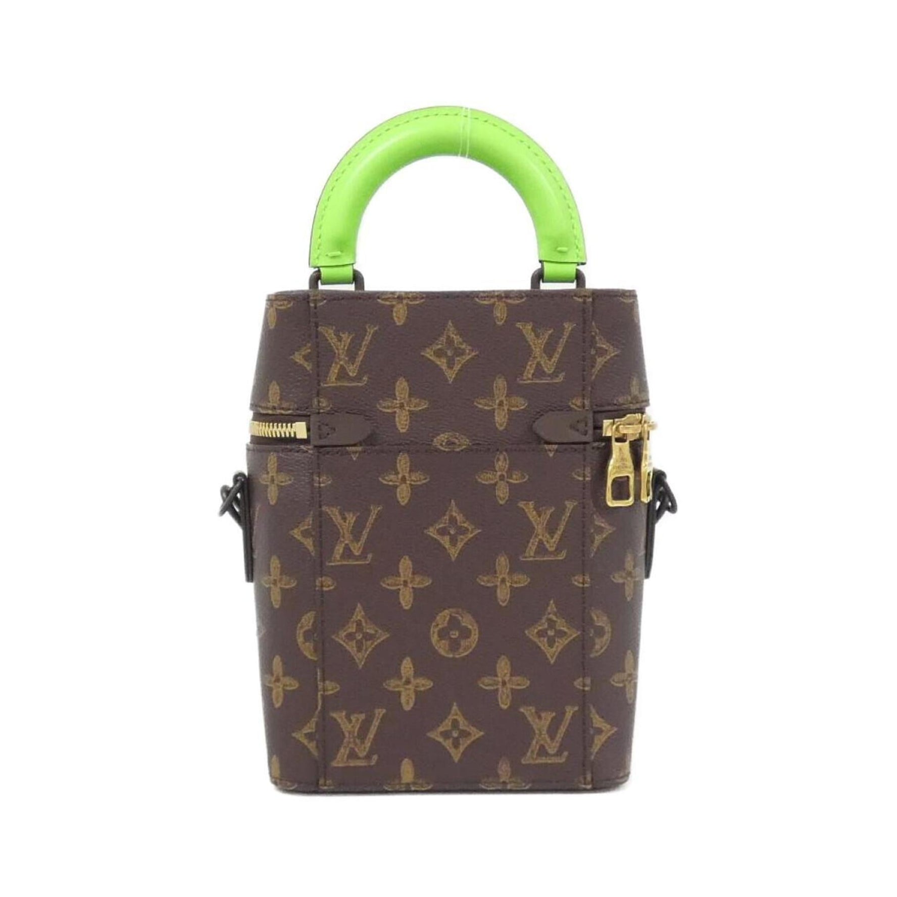 Louis Vuitton Monogram (No. 7) Vertical Box Trunk Handbag