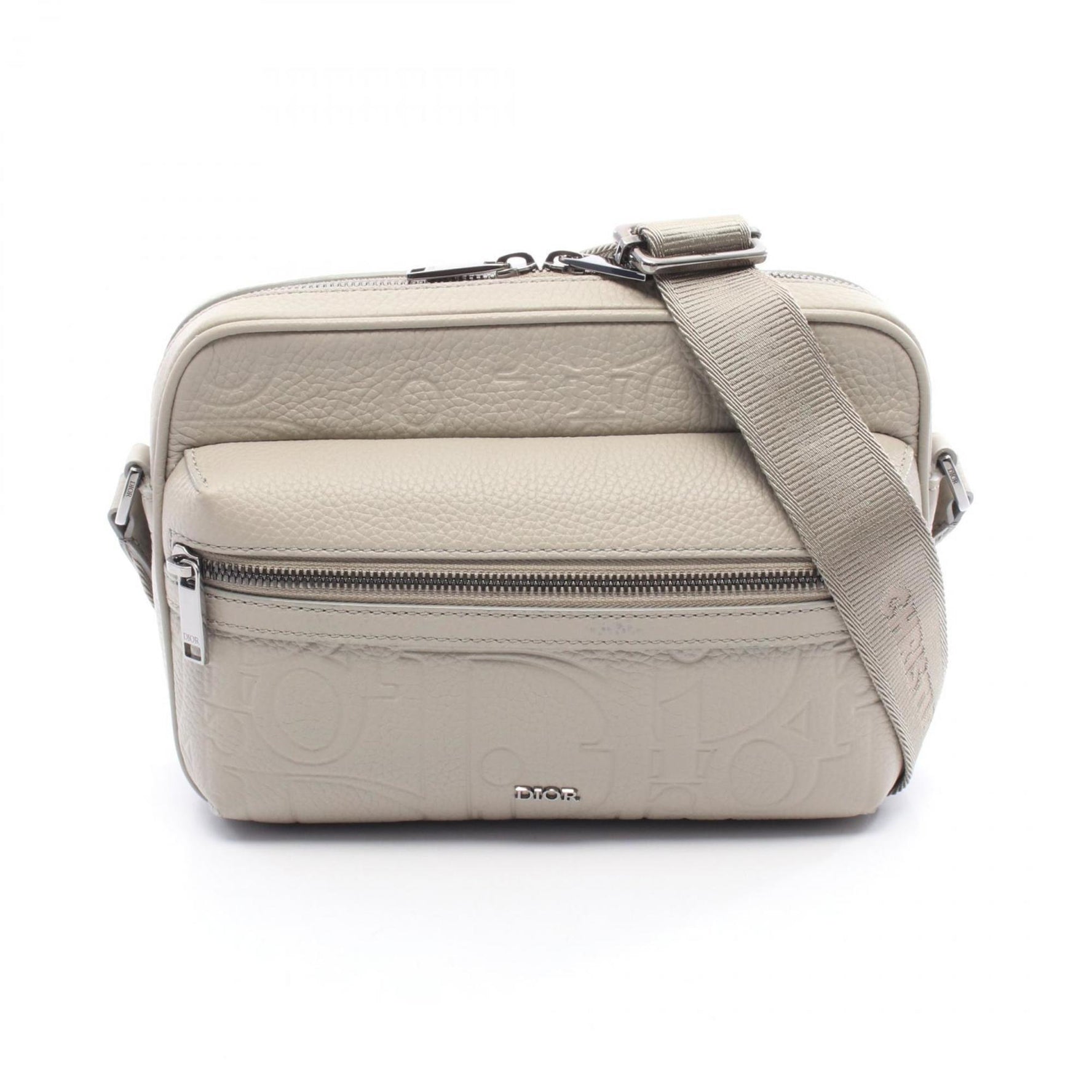 Christian Dior Dior Rider 2.0 Zip Messenger Bag, Shoulder Leather