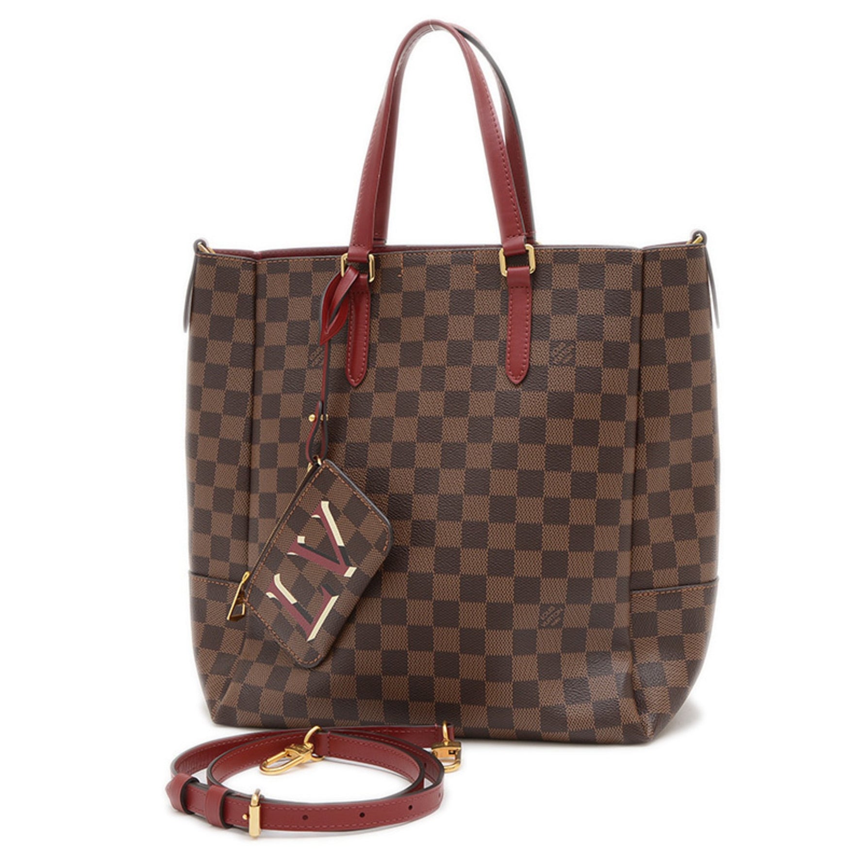 Louis Vuitton Damier Belmont NV MM Bag Shoulder