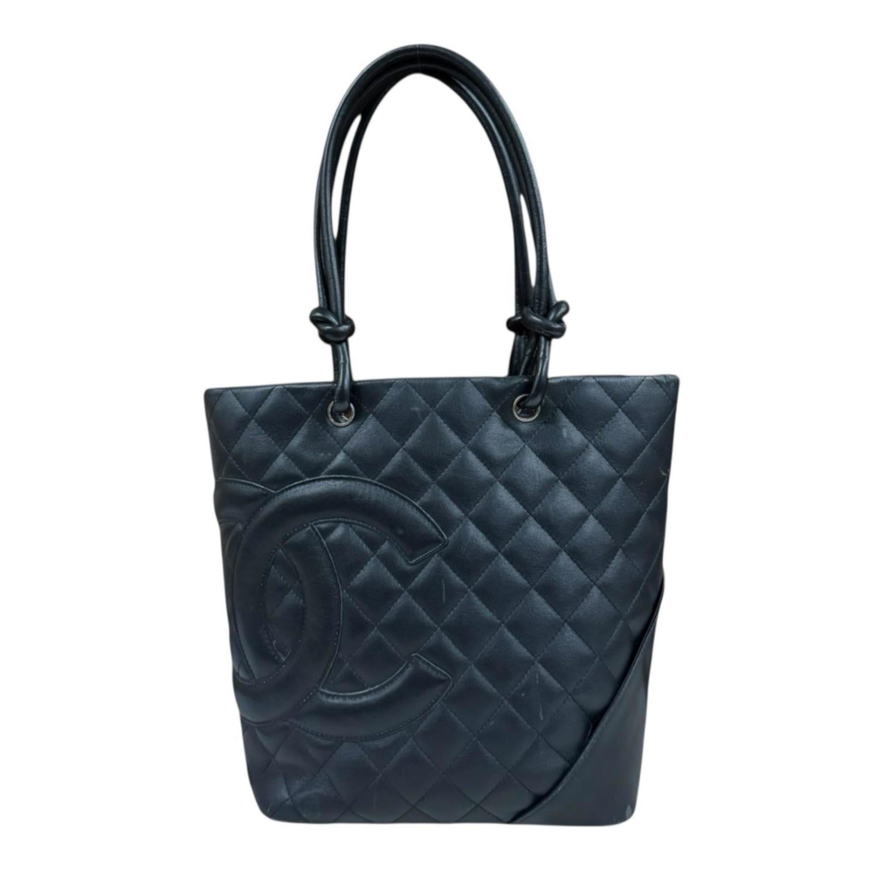 Chanel Medium Tote Cambon Bag Leather