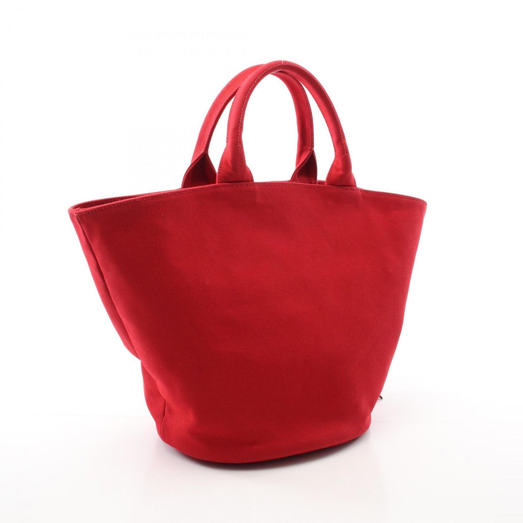 Prada handbag, canvas bag, red