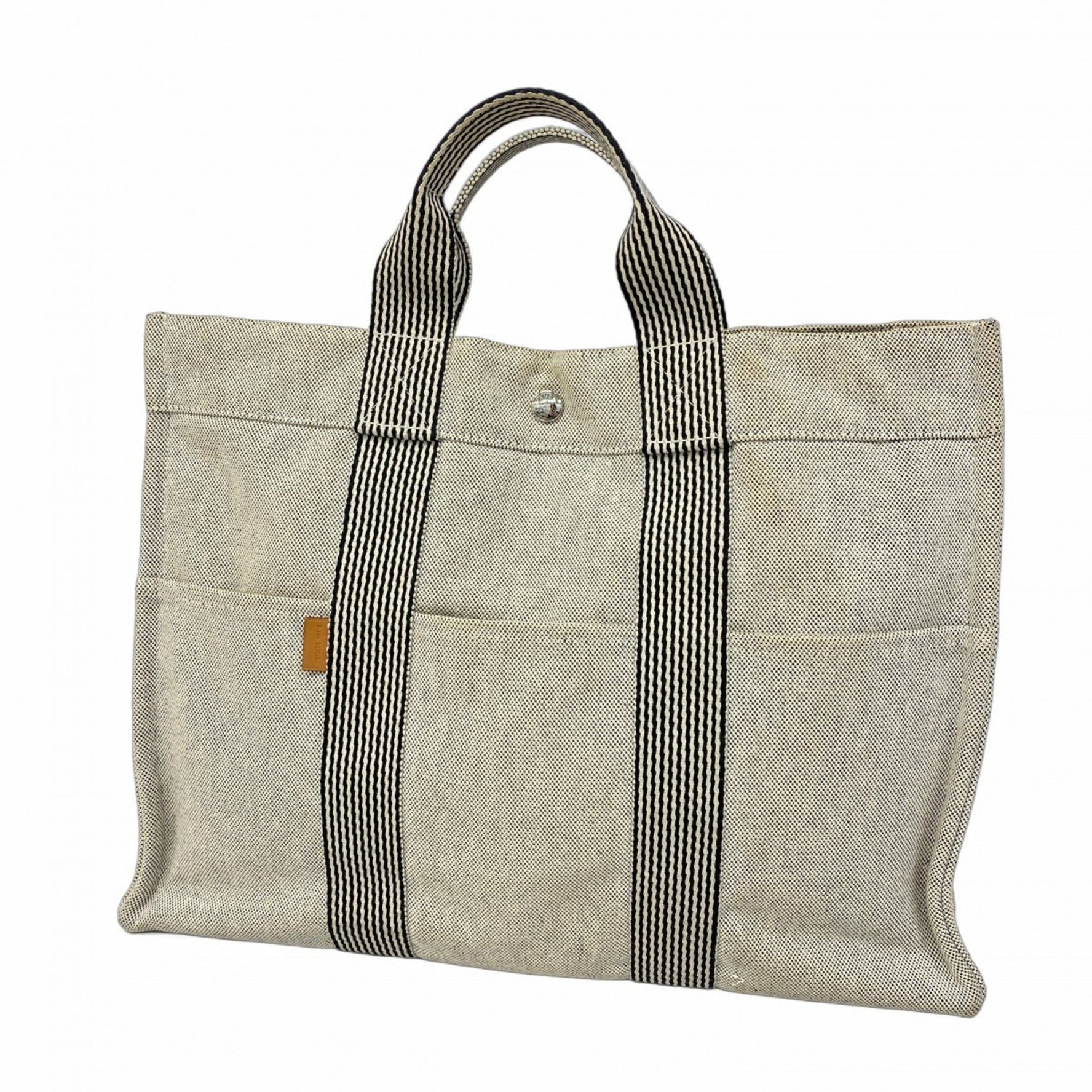 Hermes Hermès New Foule MM Tote Bag, Canvas, Men's and