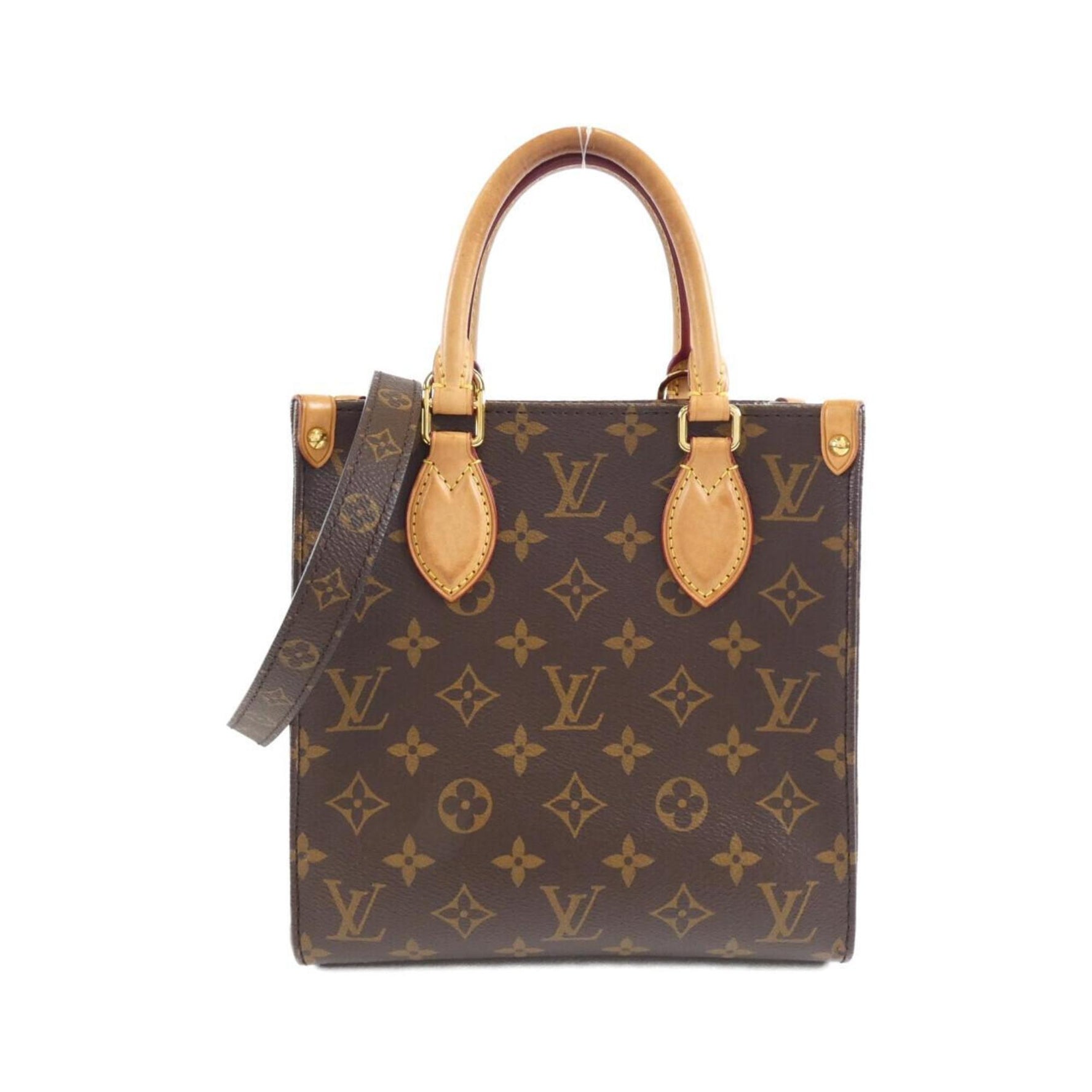 Louis Vuitton Monogram Sac Plat BB Handbag