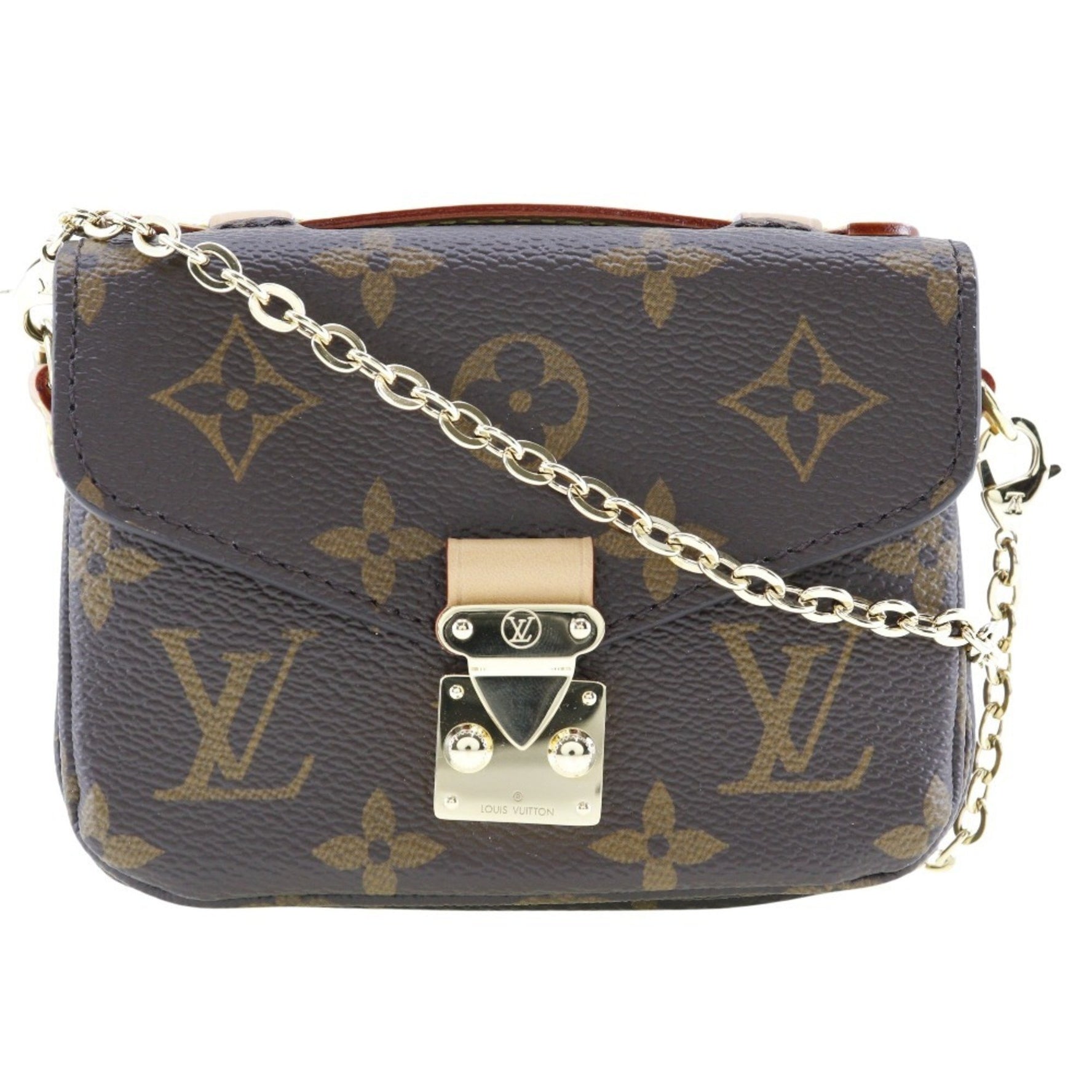 Louis Vuitton Micro Metis Shoulder Bag Monogram Canvas Made in France Crossbody Flap