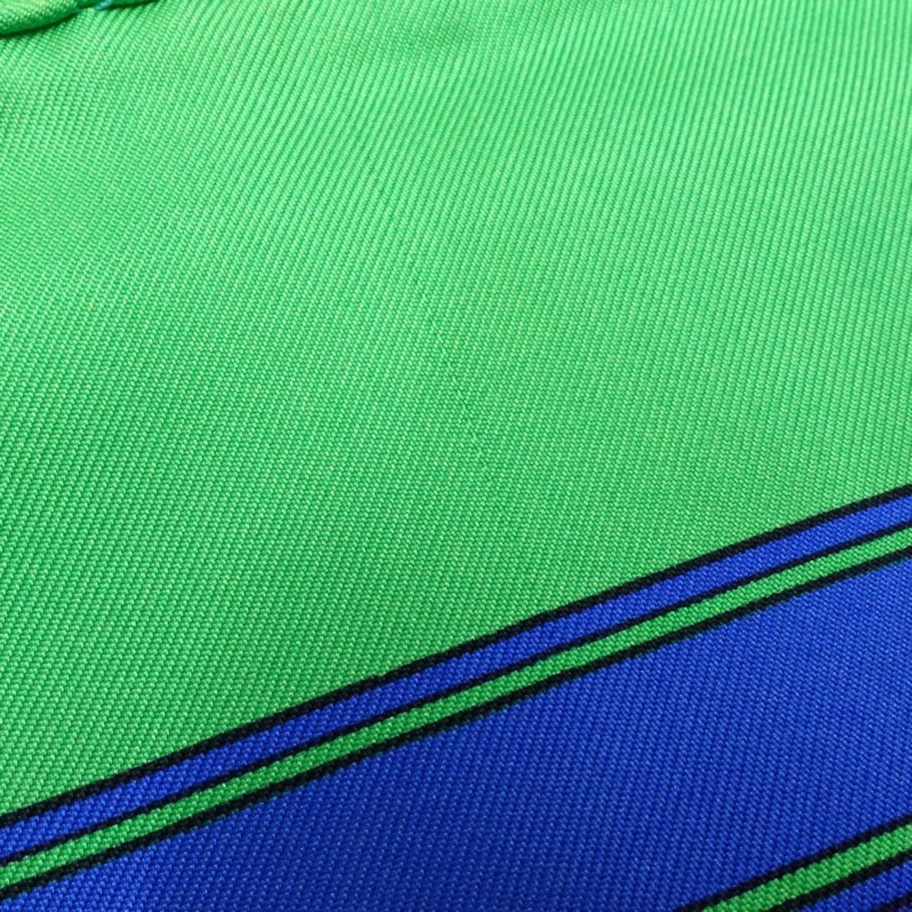 HERMES Scarf/Muffler Carre 90 Fishing Boats Returning to Port RETOUR DE PECHE Silk Green Multicolor