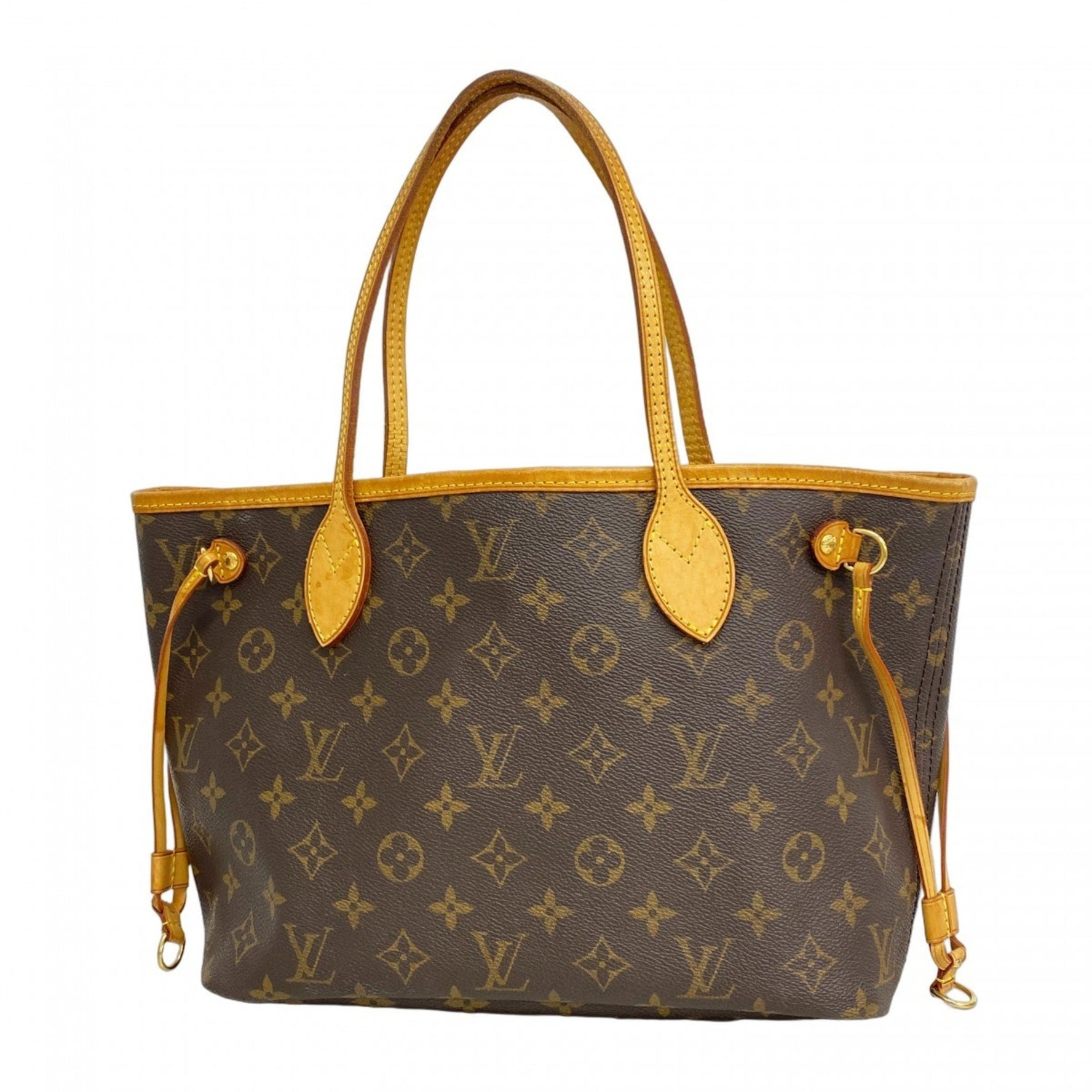 Louis Vuitton Monogram Neverfull PM Tote Bag M40155 Brown Women's