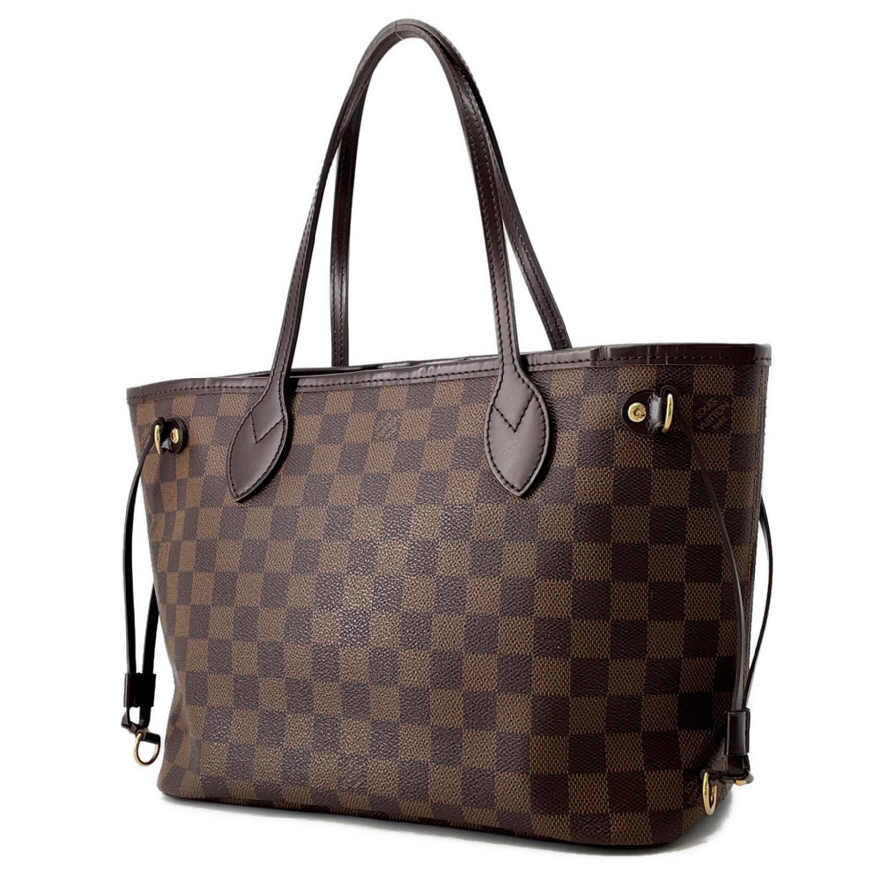 Louis Vuitton Damier Ebene Neverfull PM Tote Bag
