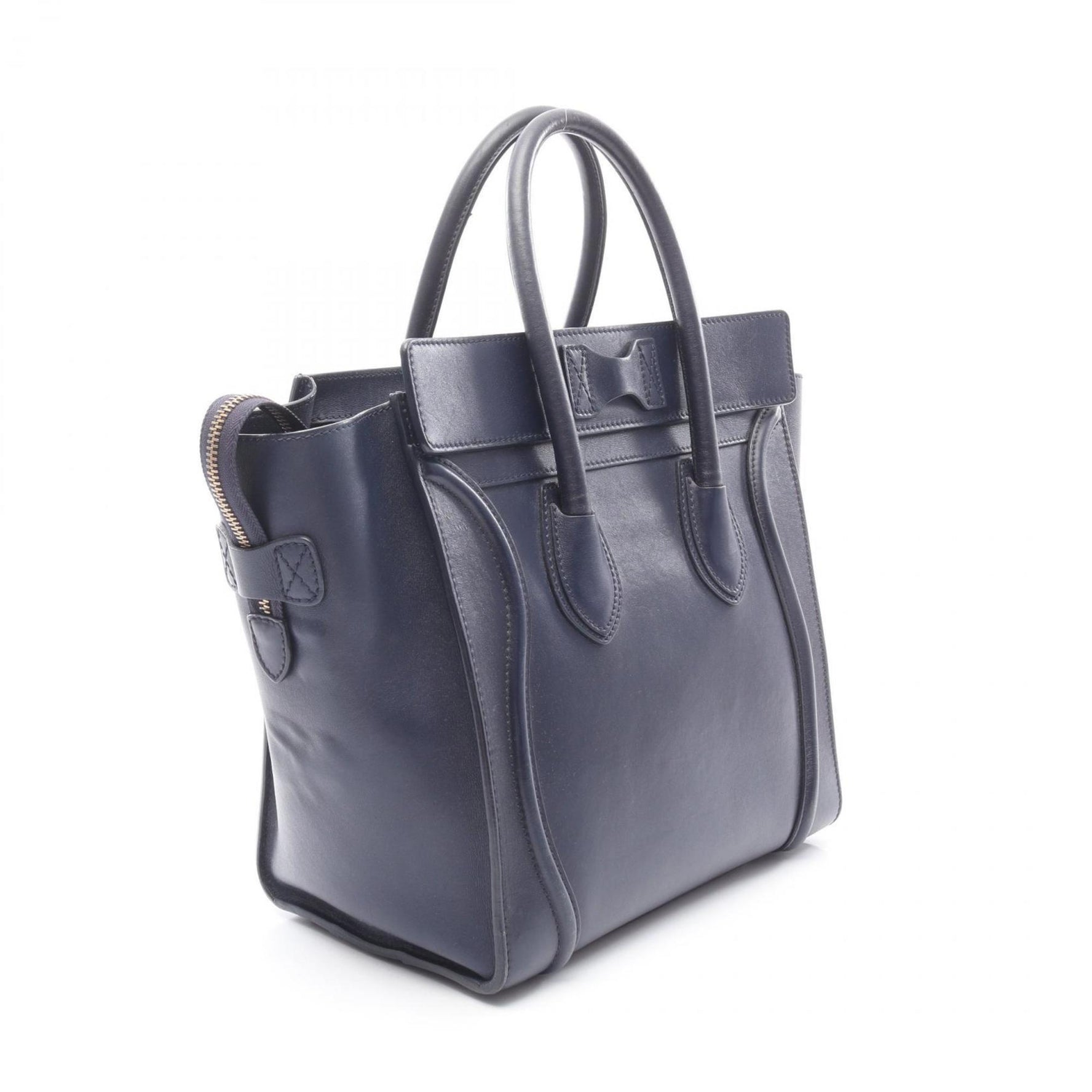 Celine Luggage Mini Shopper Handbag, Leather