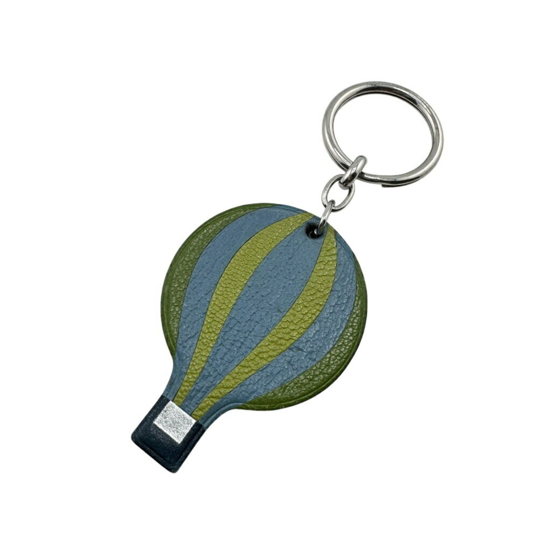 HERMES Balloon Motif Bag Charm Key Ring Holder Wallet