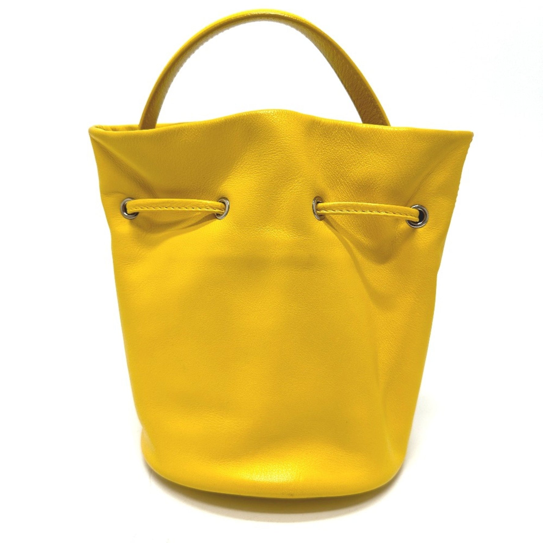 Balenciaga Bucket bag 2WAY Hand Bag Bag Shoulder Bag yellow