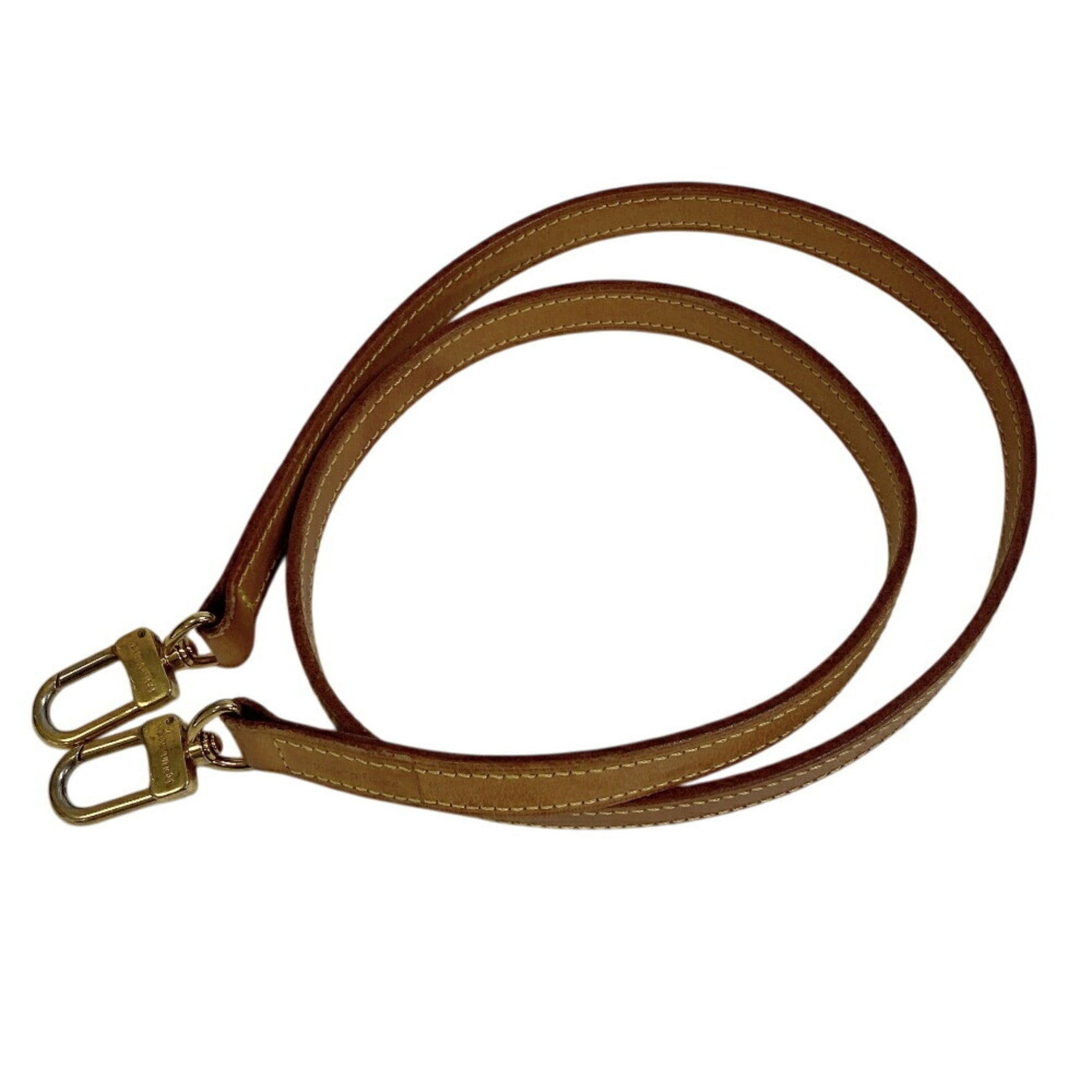 LOUIS VUITTON Louis Vuitton Shoulder Strap Beige Unisex