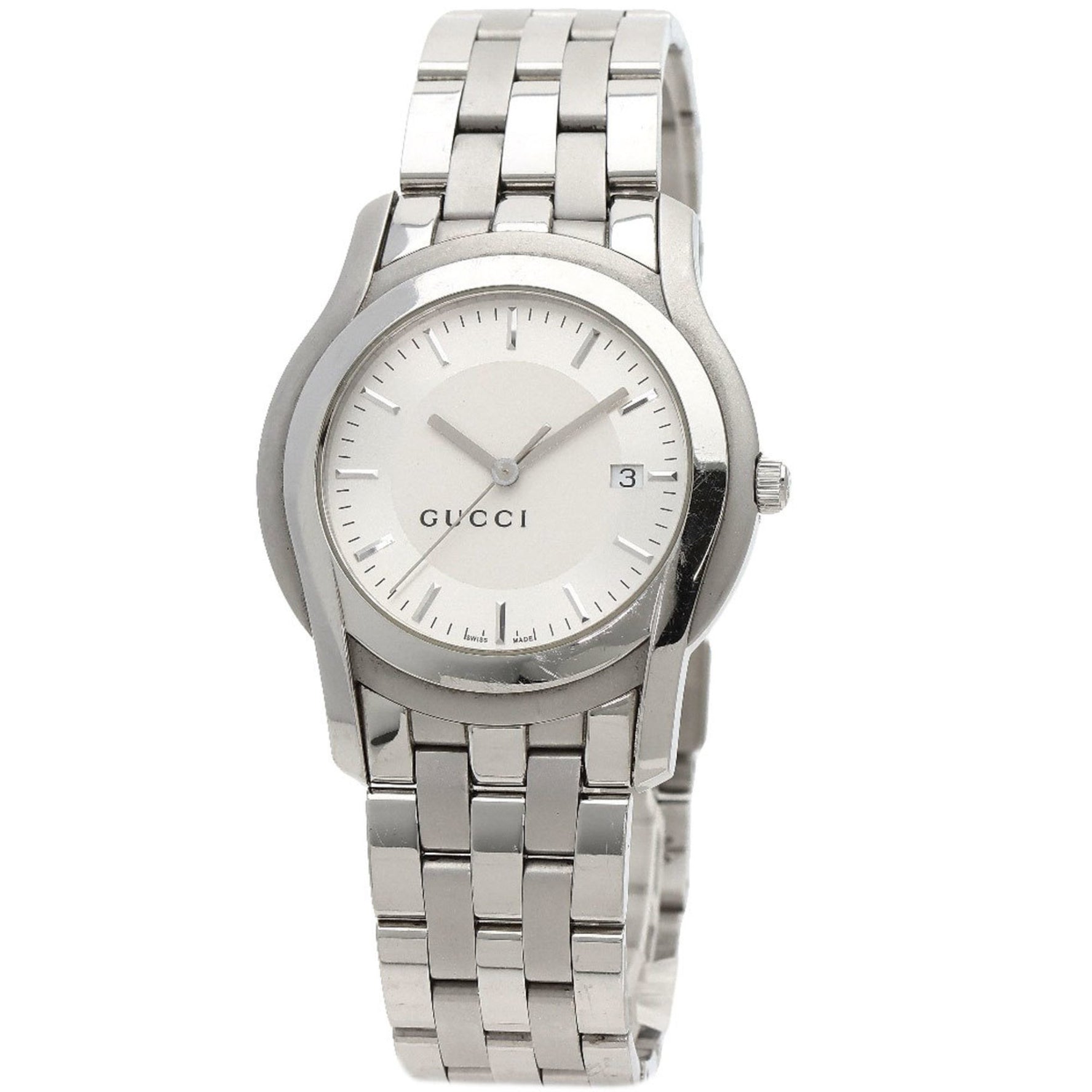 Gucci Quartz Stainless Steel Men's Watch