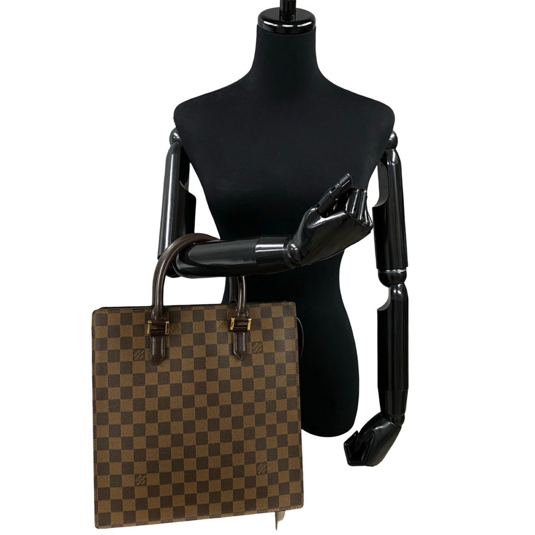 Louis Vuitton Venice Damier Leather Handbag/Mini Tote Bag, 333-3
