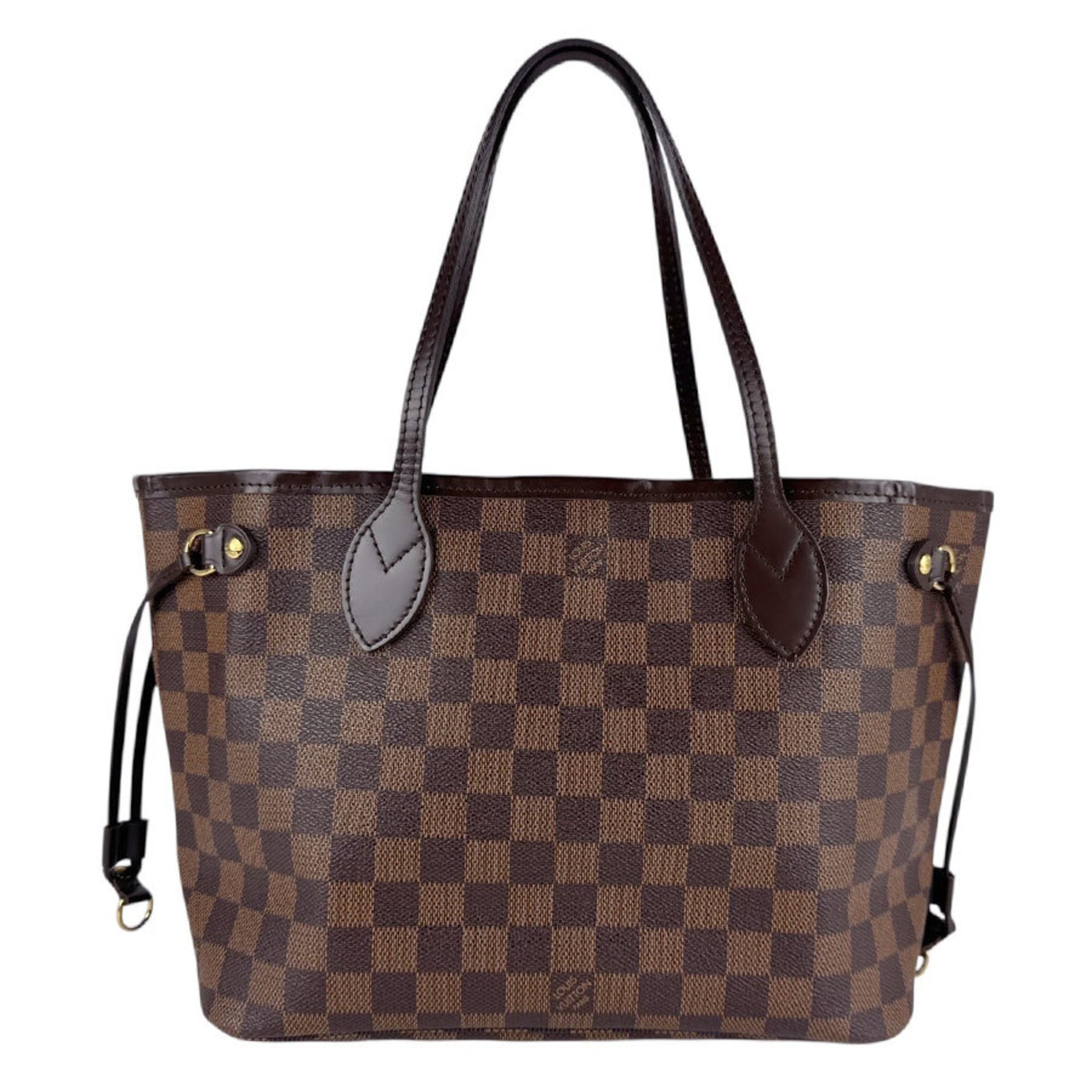 Louis Vuitton Damier Neverfull PM Handbag in Canvas