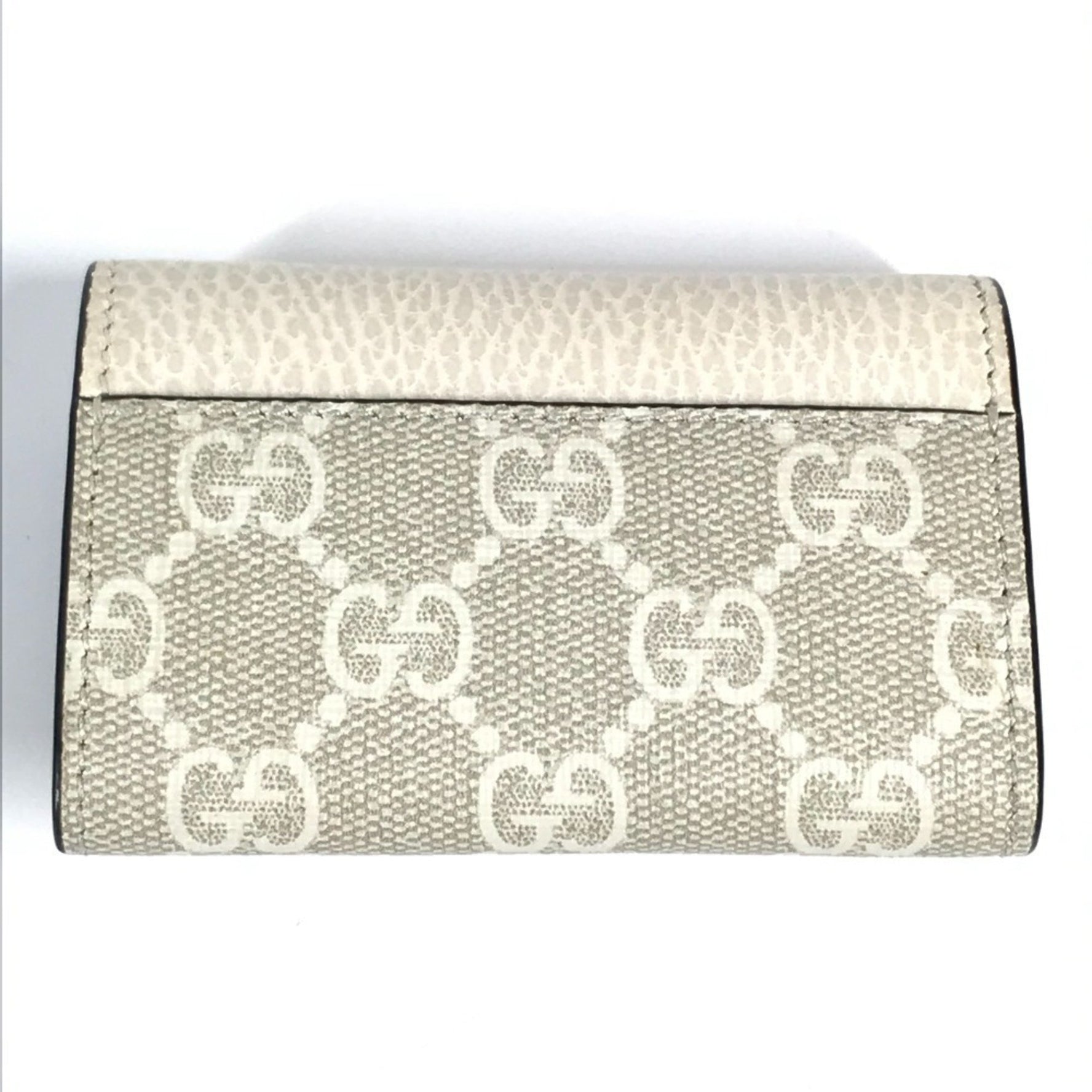GUCCI Logo GG Case, PVC/Leather, Unisex