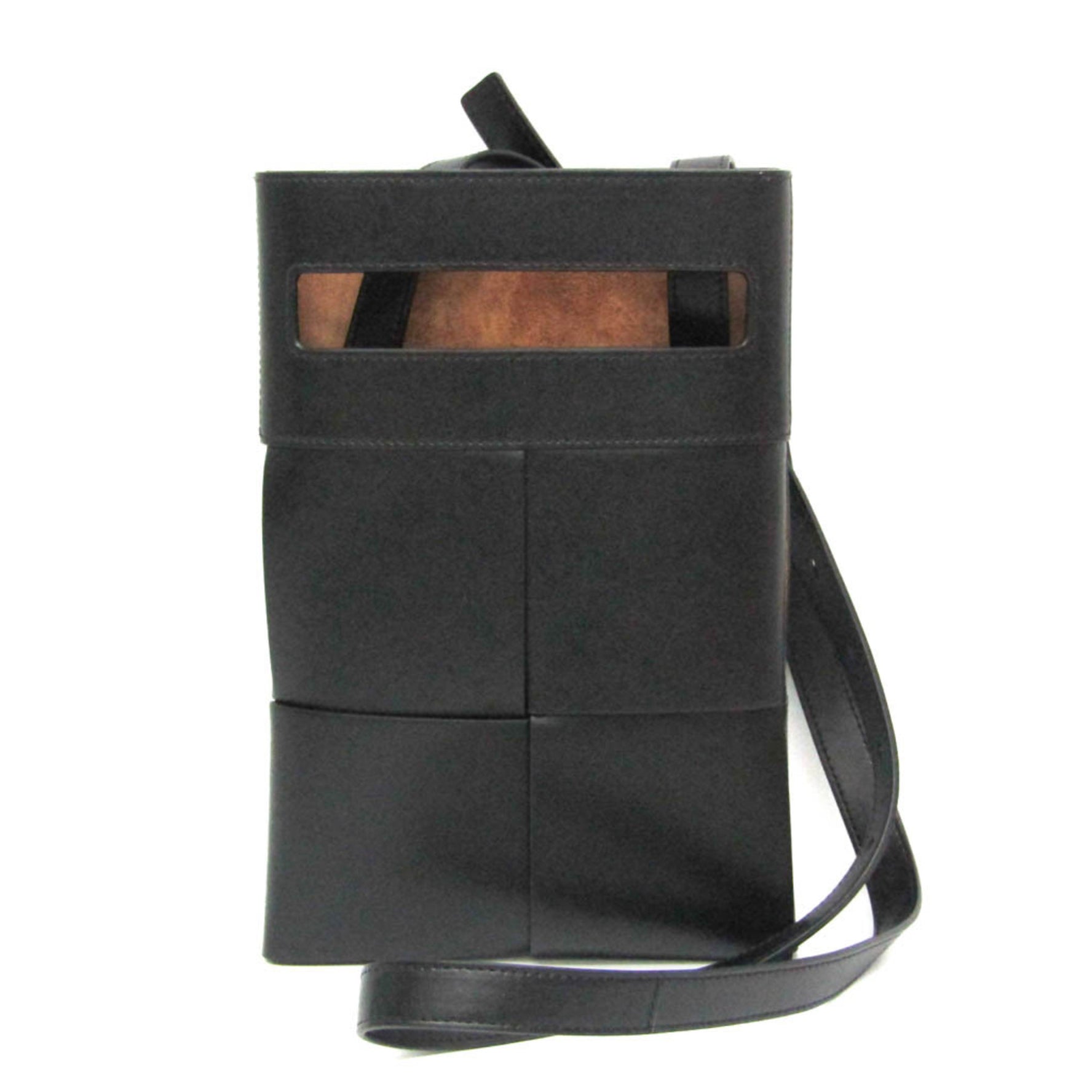 Bottega Veneta Maxi Intrecciato Women,Men Leather Shoulder Bag