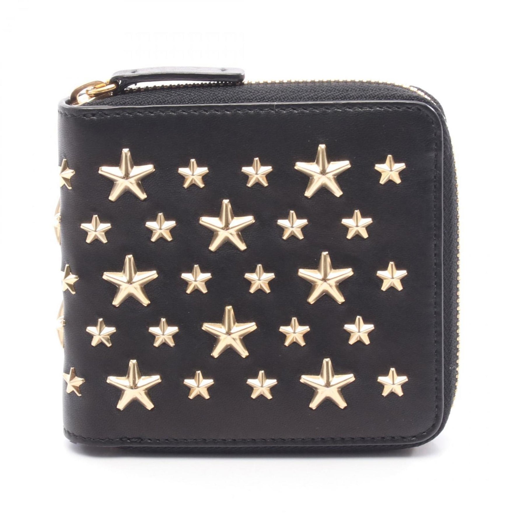JIMMY CHOO LAWRENCE round wallet, leather