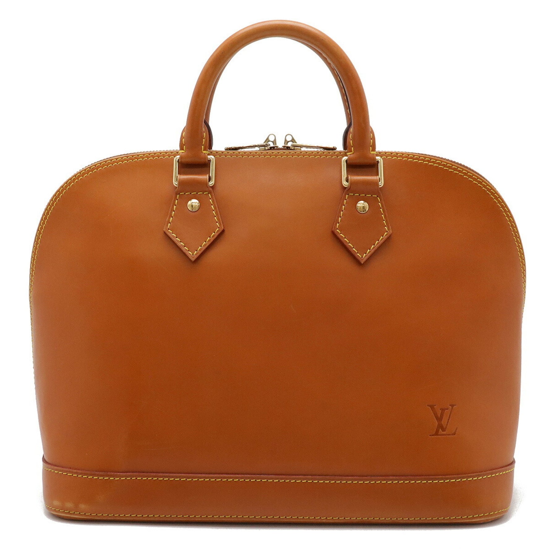 LOUIS VUITTON Louis Vuitton Nomad Alma Handbag Leather Caramel Light Brown M85394