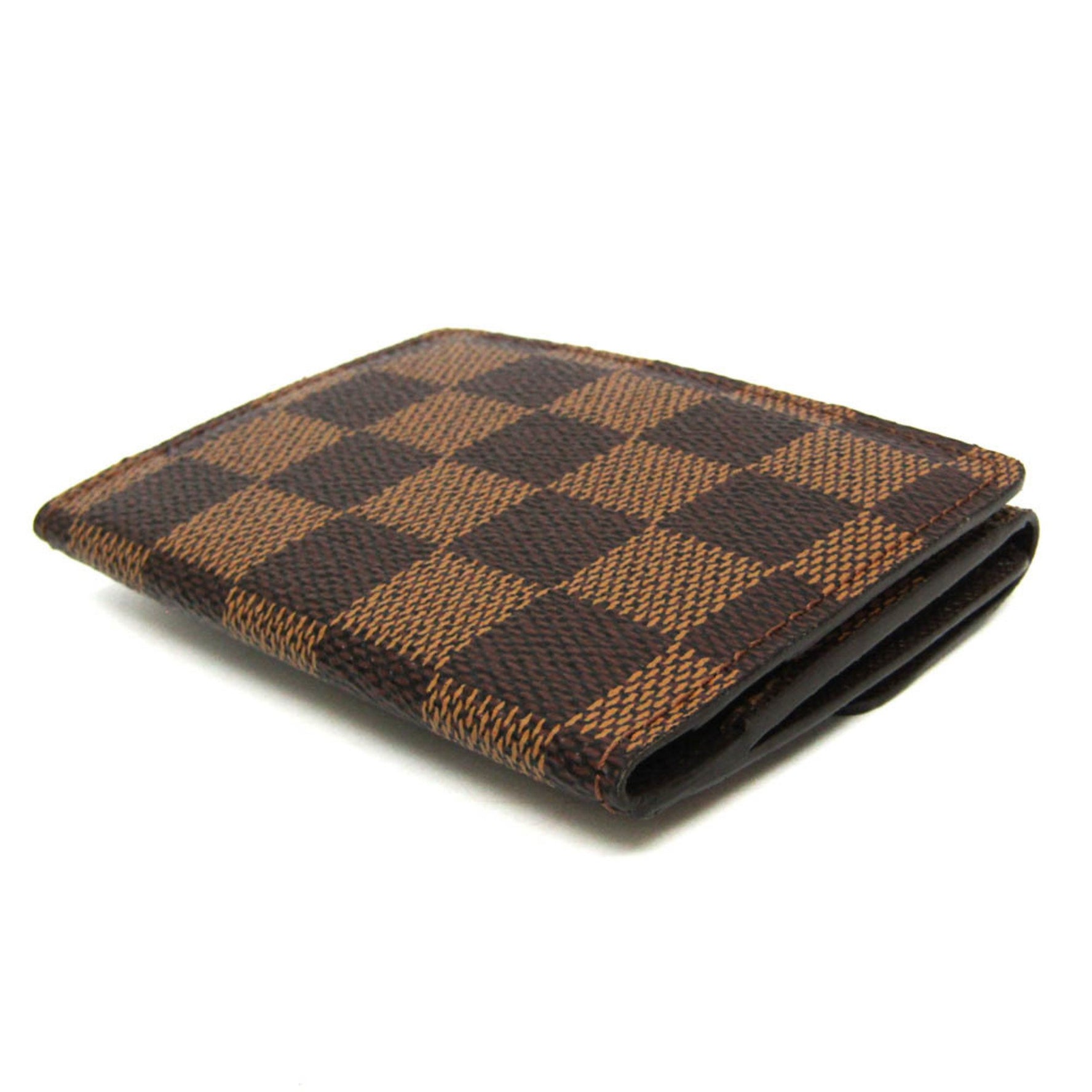 Louis Vuitton Damier Ludlow N62925 Women,Men Damier Canvas Coin Purse/coin Case Ebene
