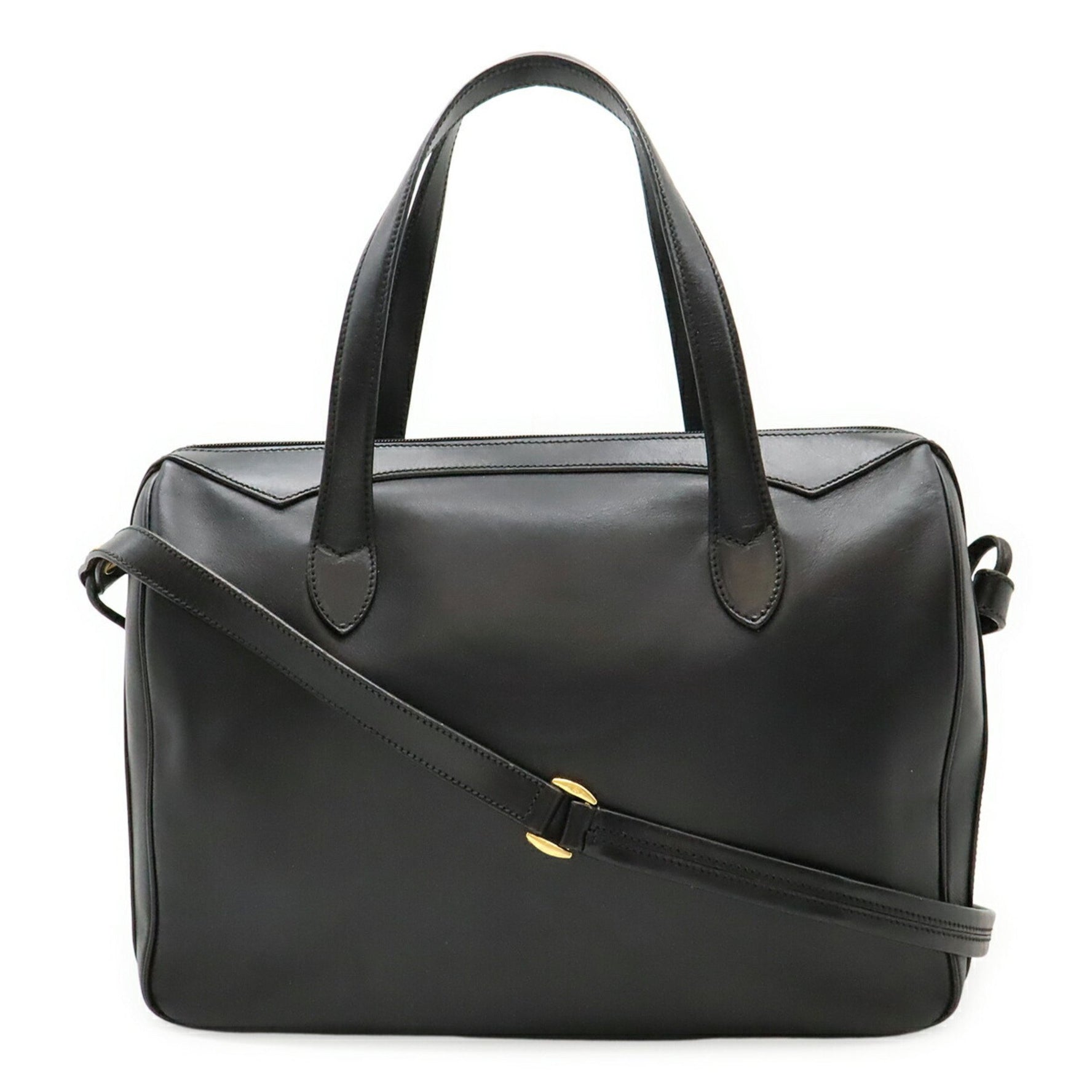 GUCCI Old Handbag Boston Bag Shoulder Leather 002.46.0218