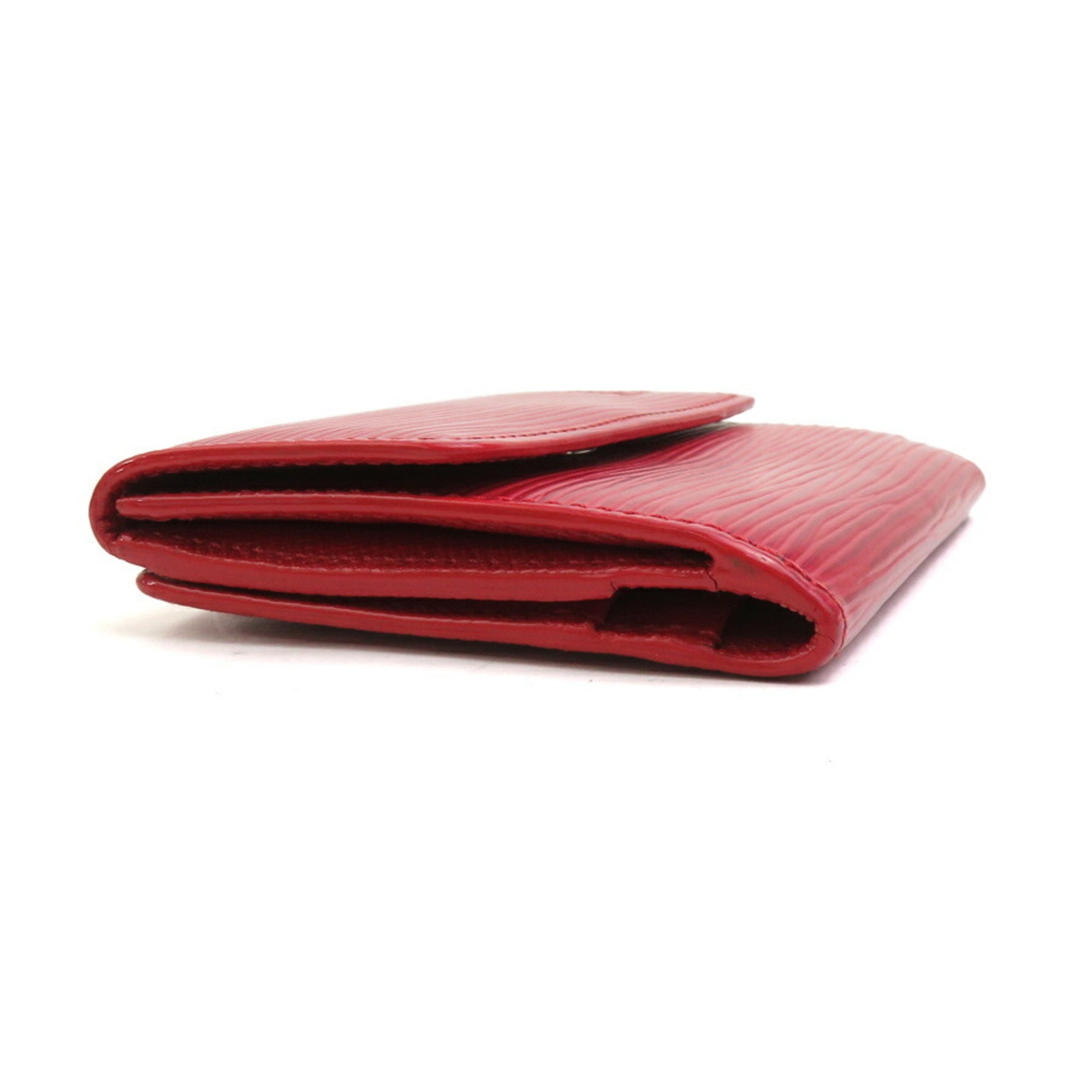 Louis Vuitton LOUIS VUITTON Wallet/Coin Case Business Card Case/Card Epi Leather Red Men's Women's w0962