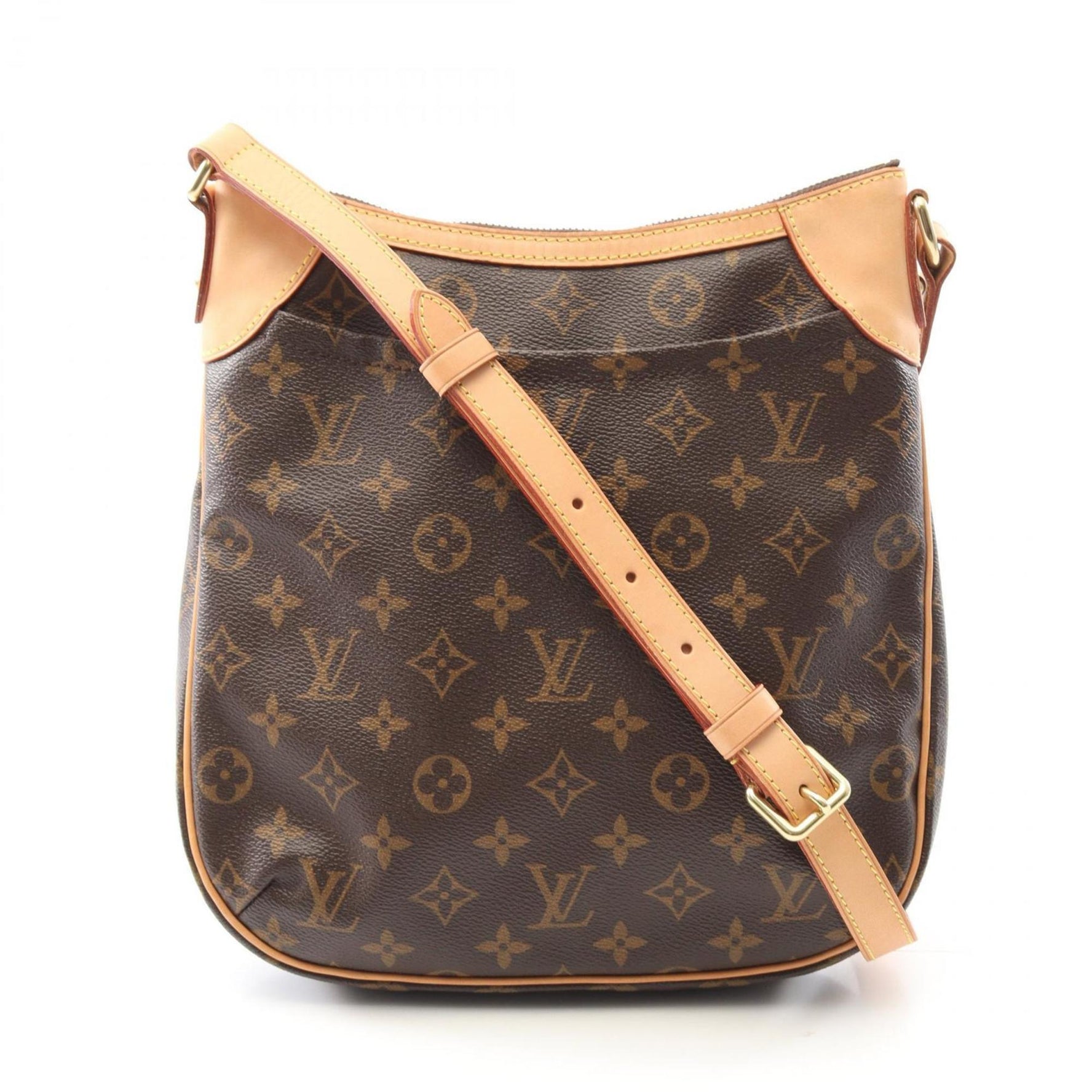 Louis Vuitton Odeon PM Shoulder Bag Coated Canvas Leather Monogram